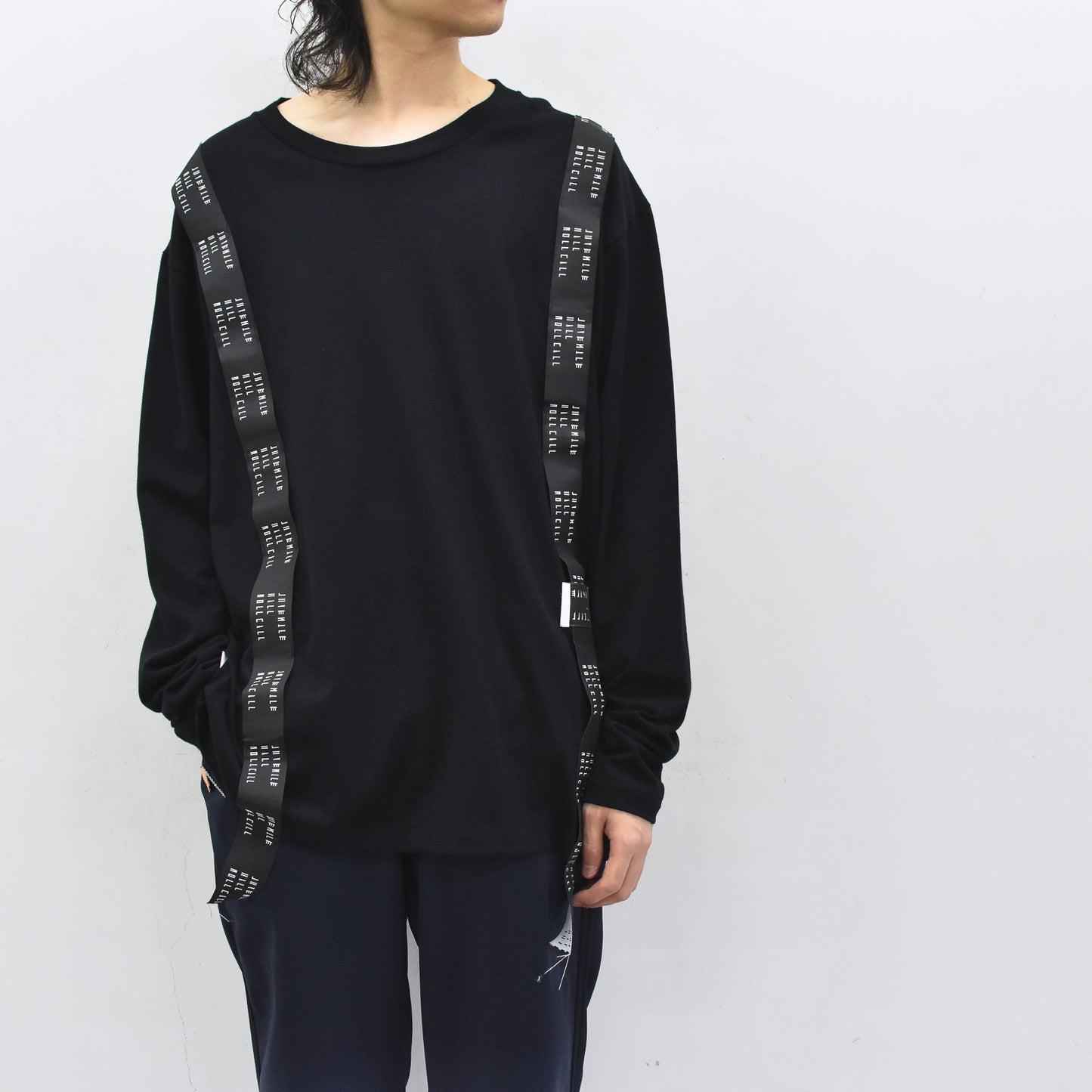 JUVENILE HALL ROLLCALL / 2064 SUS NT LS PULLOVER - BLACK