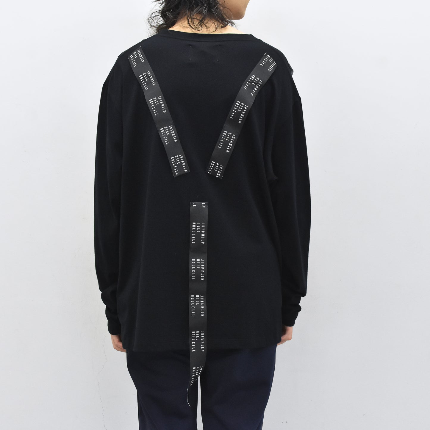 JUVENILE HALL ROLLCALL / 2064 SUS NT LS PULLOVER - BLACK