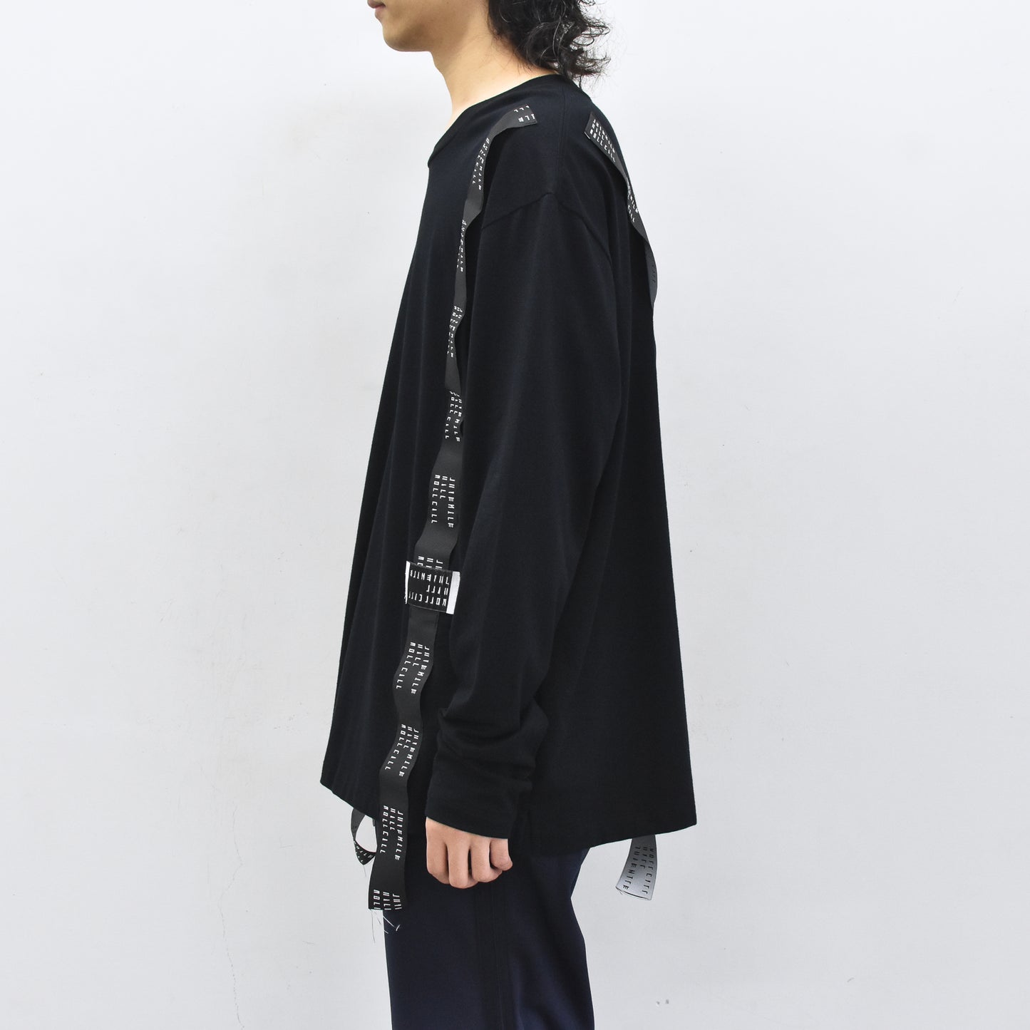 JUVENILE HALL ROLLCALL / 2064 SUS NT LS PULLOVER - BLACK