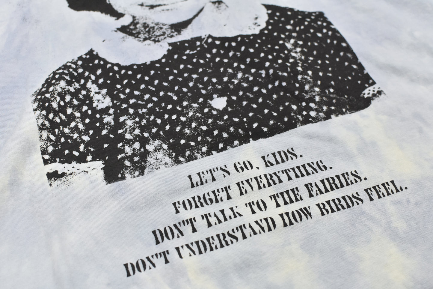 FUMEI / EVIL CAR L/S T-SHIRT - BLUE