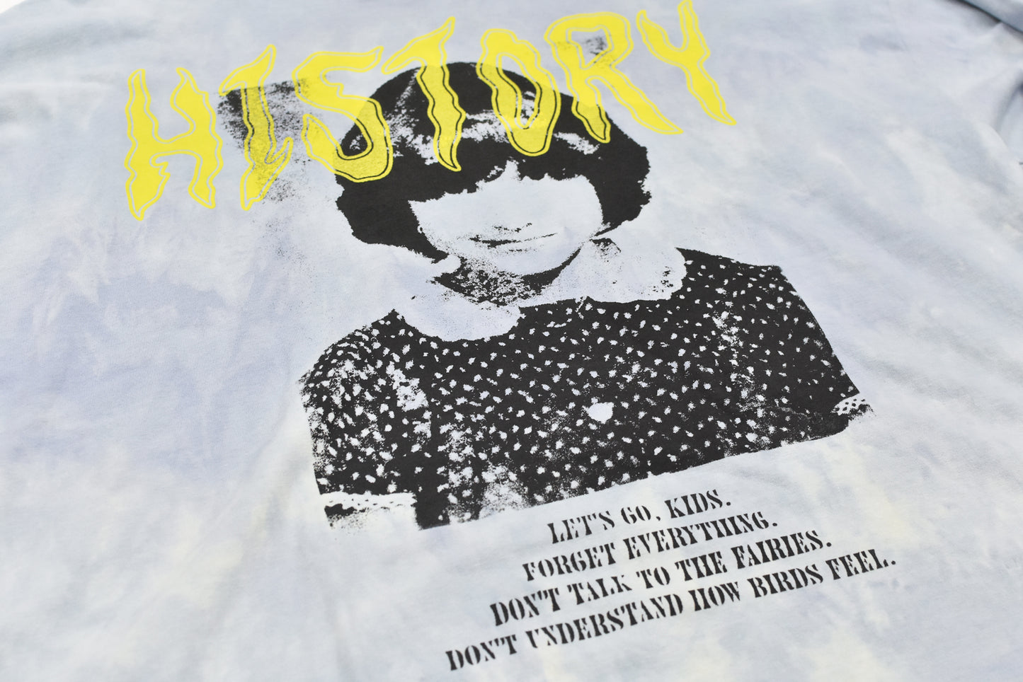 FUMEI / EVIL CAR L/S T-SHIRT - BLUE