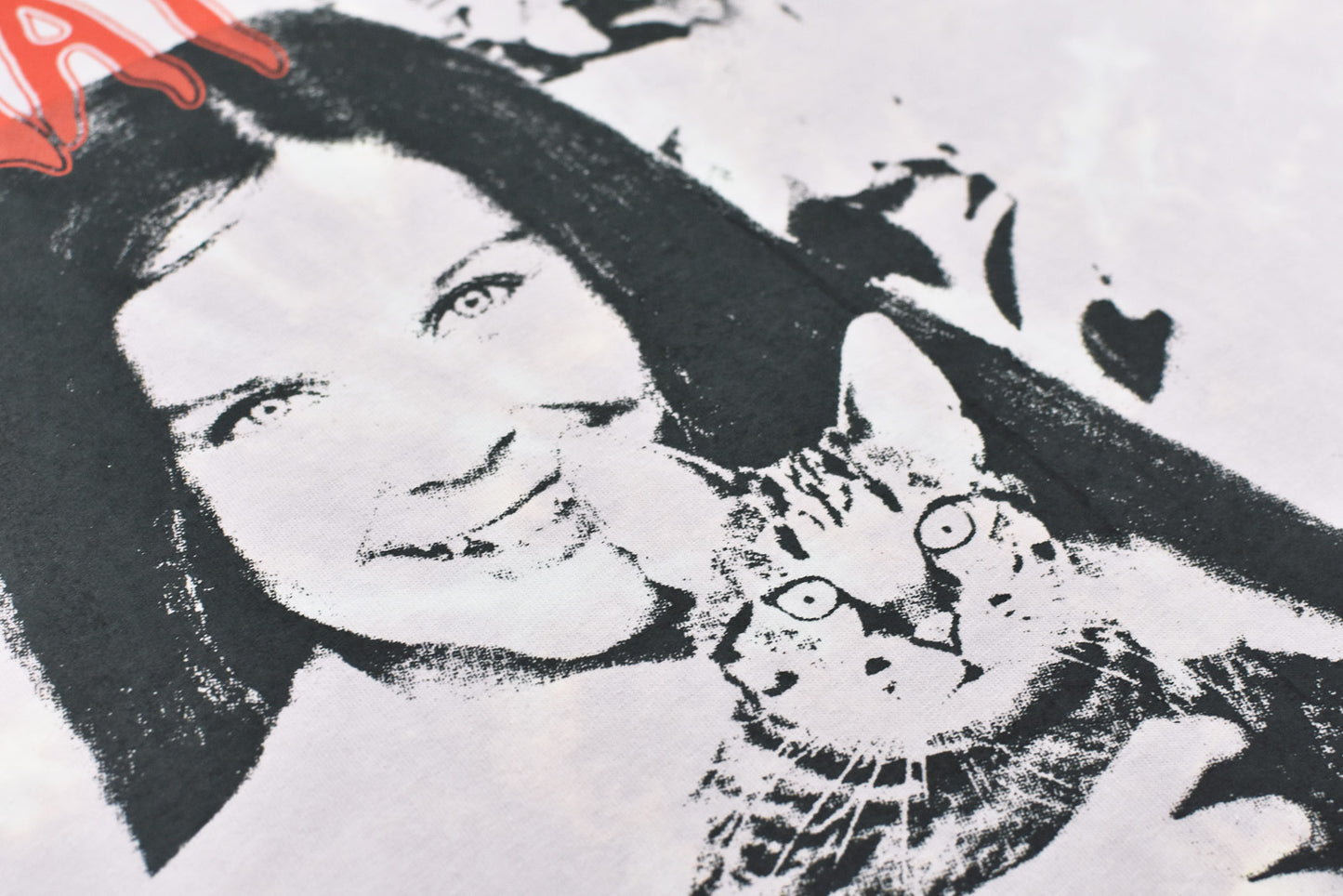FUMEI / CAT? L/S T-SHIRT - PURPLE
