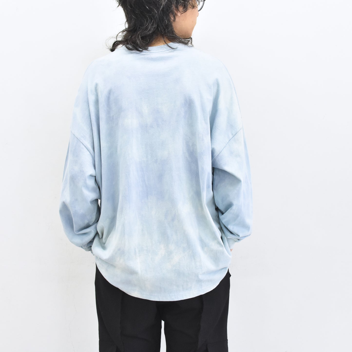 FUMEI / EVIL CAR L/S T-SHIRT - BLUE