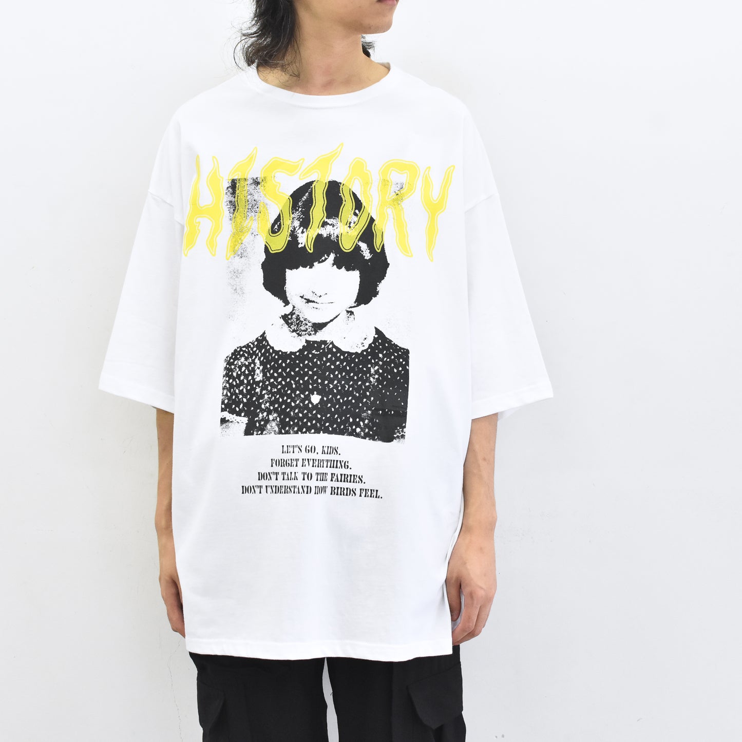 FUMEI / EVIL CAR S/S T-SHIRT - WHITE