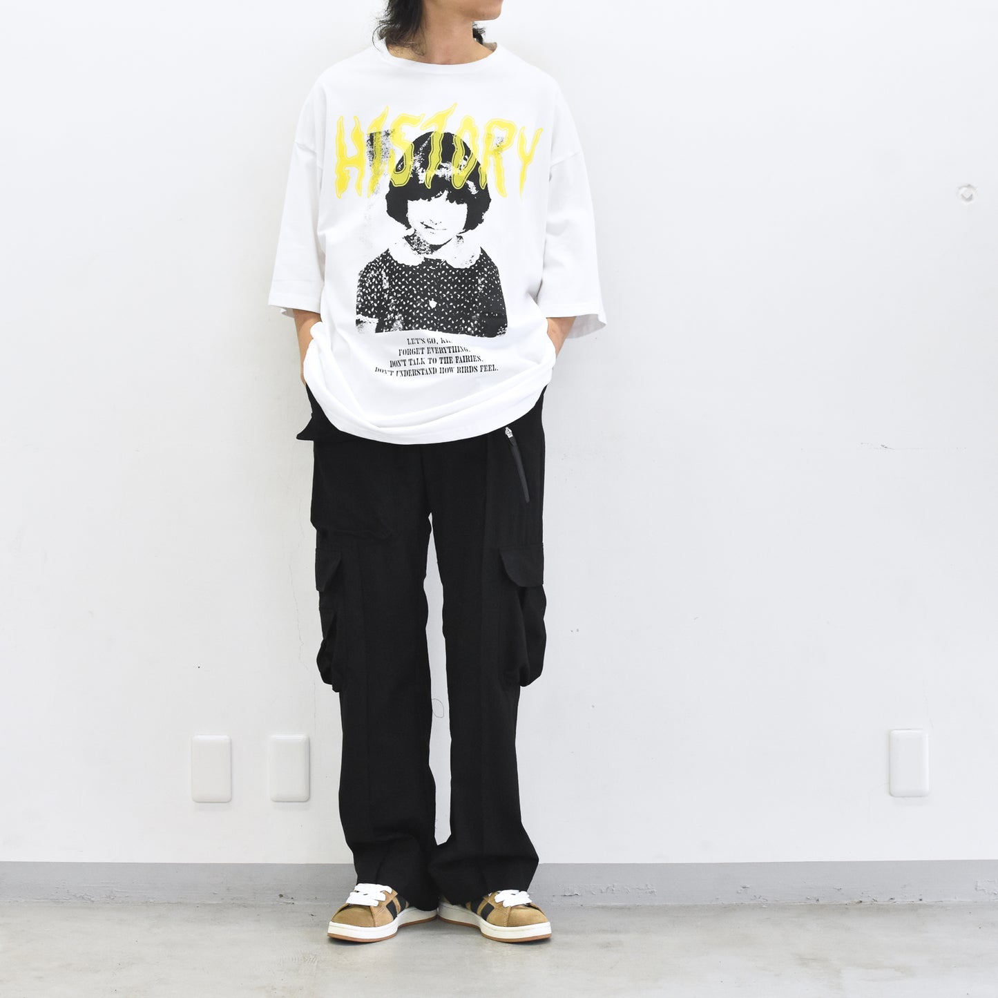 FUMEI / EVIL CAR S/S T-SHIRT - WHITE