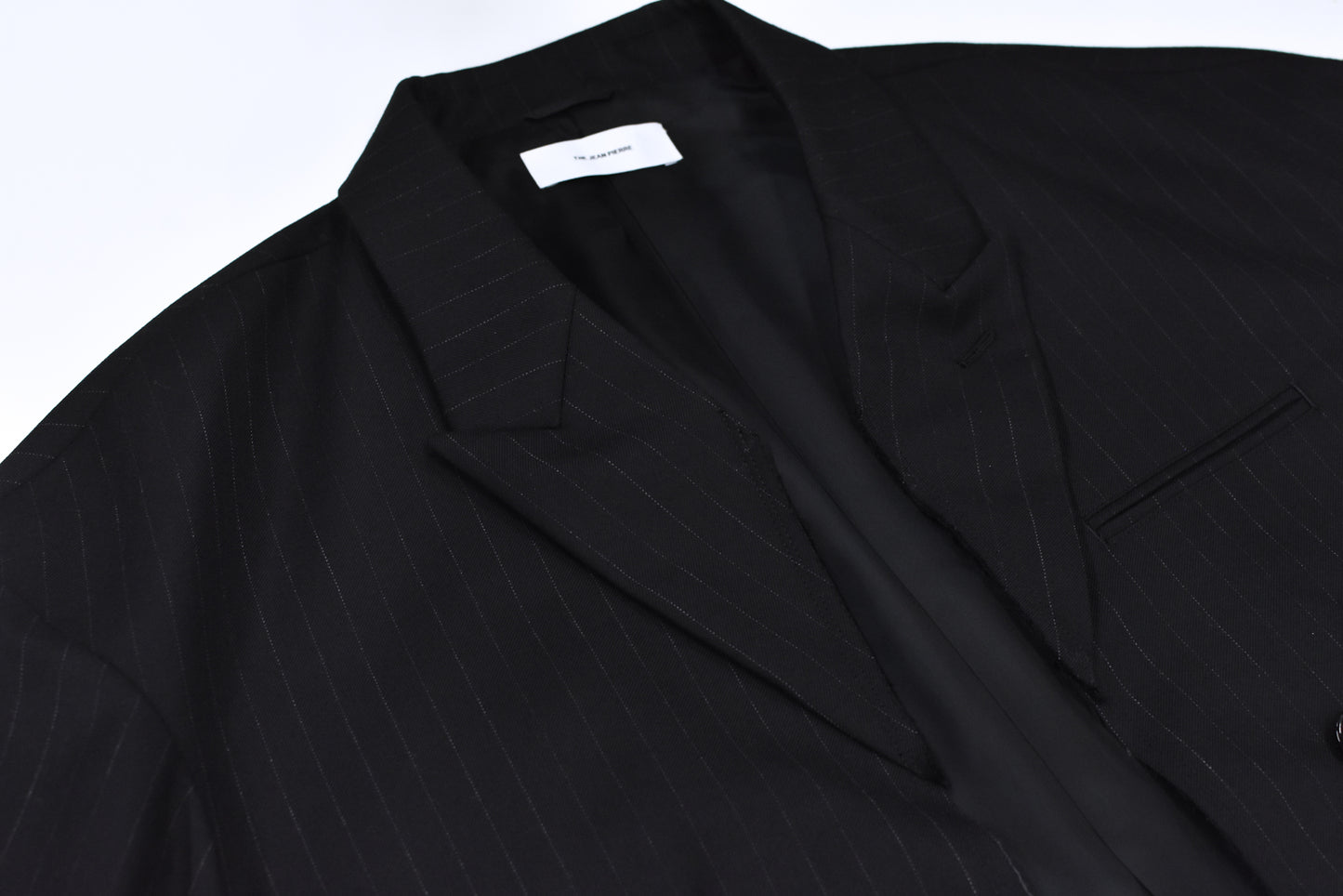 THE JEAN PIERRE / Tear Off Double Jacket - STRIPE