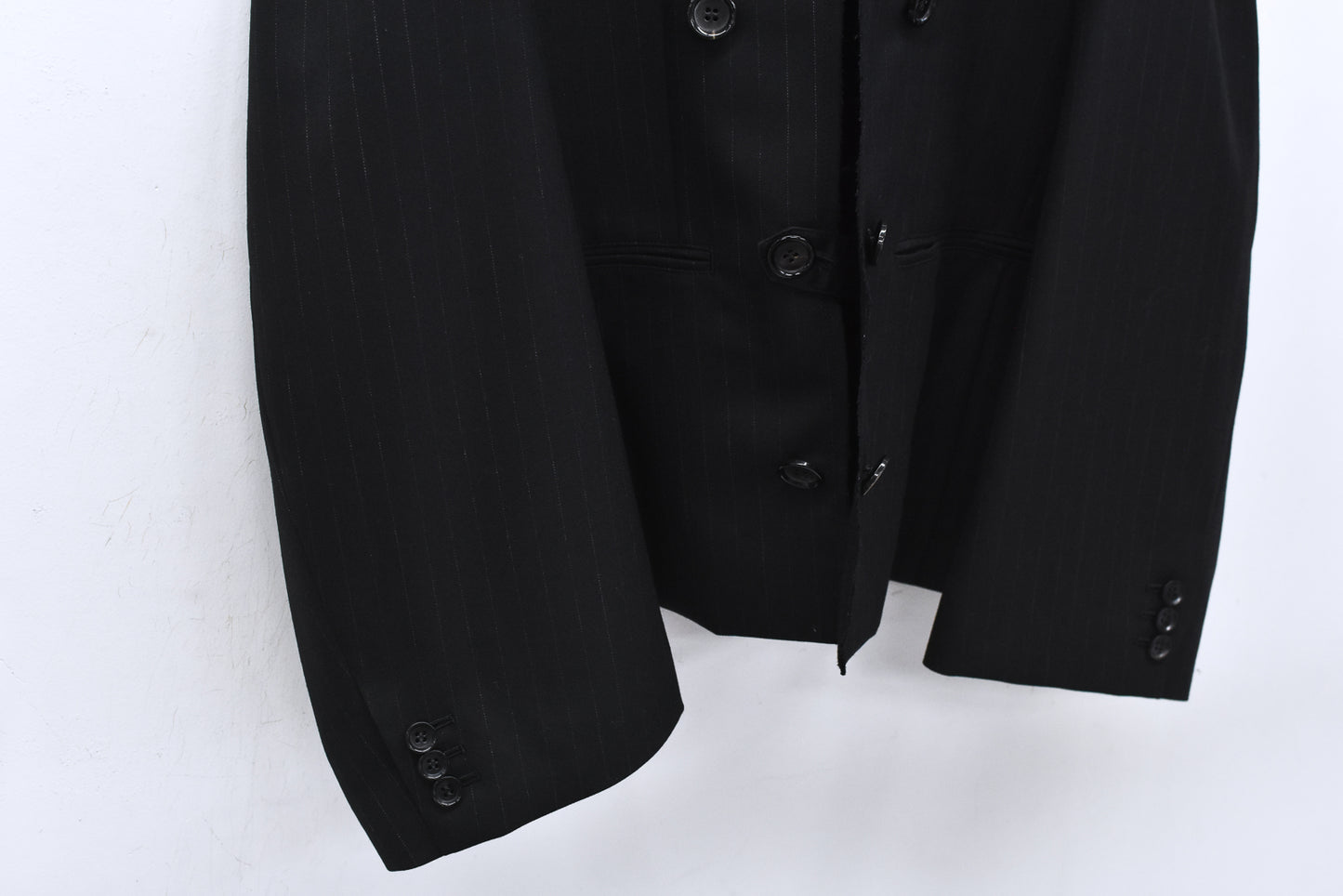 THE JEAN PIERRE / Tear Off Double Jacket - STRIPE