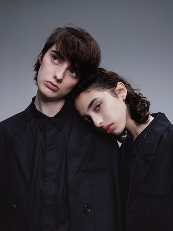 THE JEAN PIERRE / Tear Off Double Jacket - STRIPE