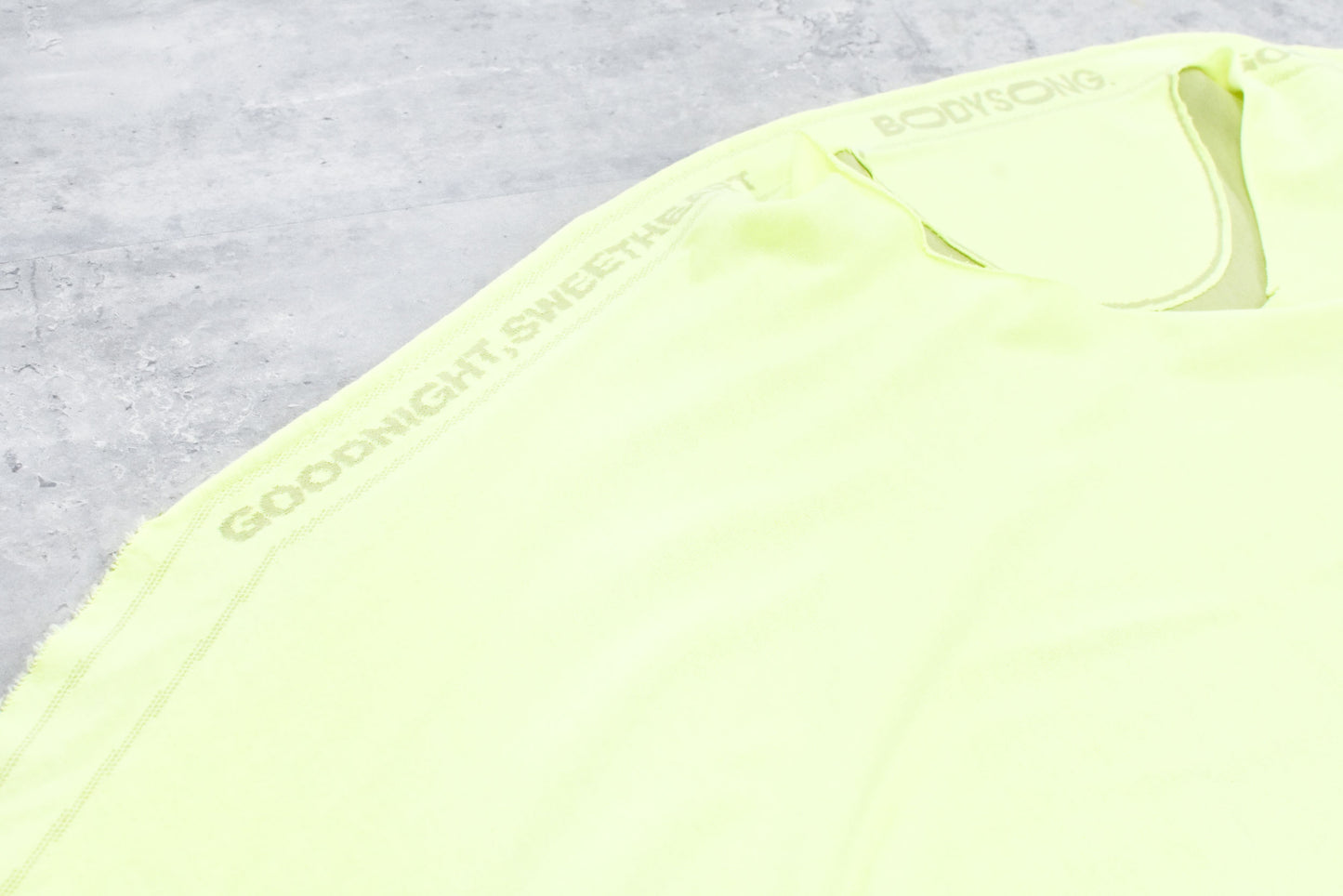 BODYSONG. / NO SEWING LS - YELLOW