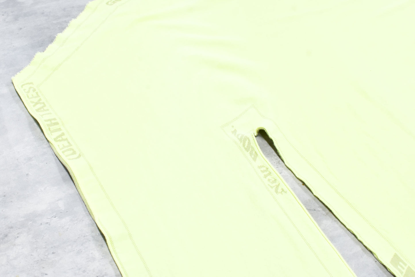 BODYSONG. / NO SEWING LS - YELLOW