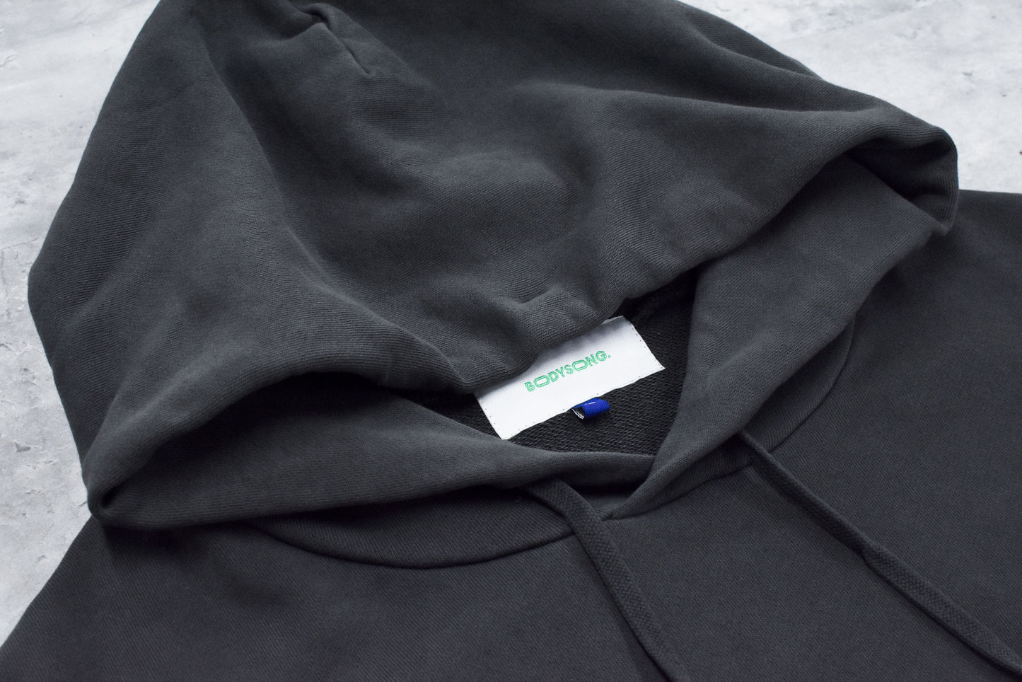 BODYSONG. / HOOD/FOIL/ATOZ - GREY