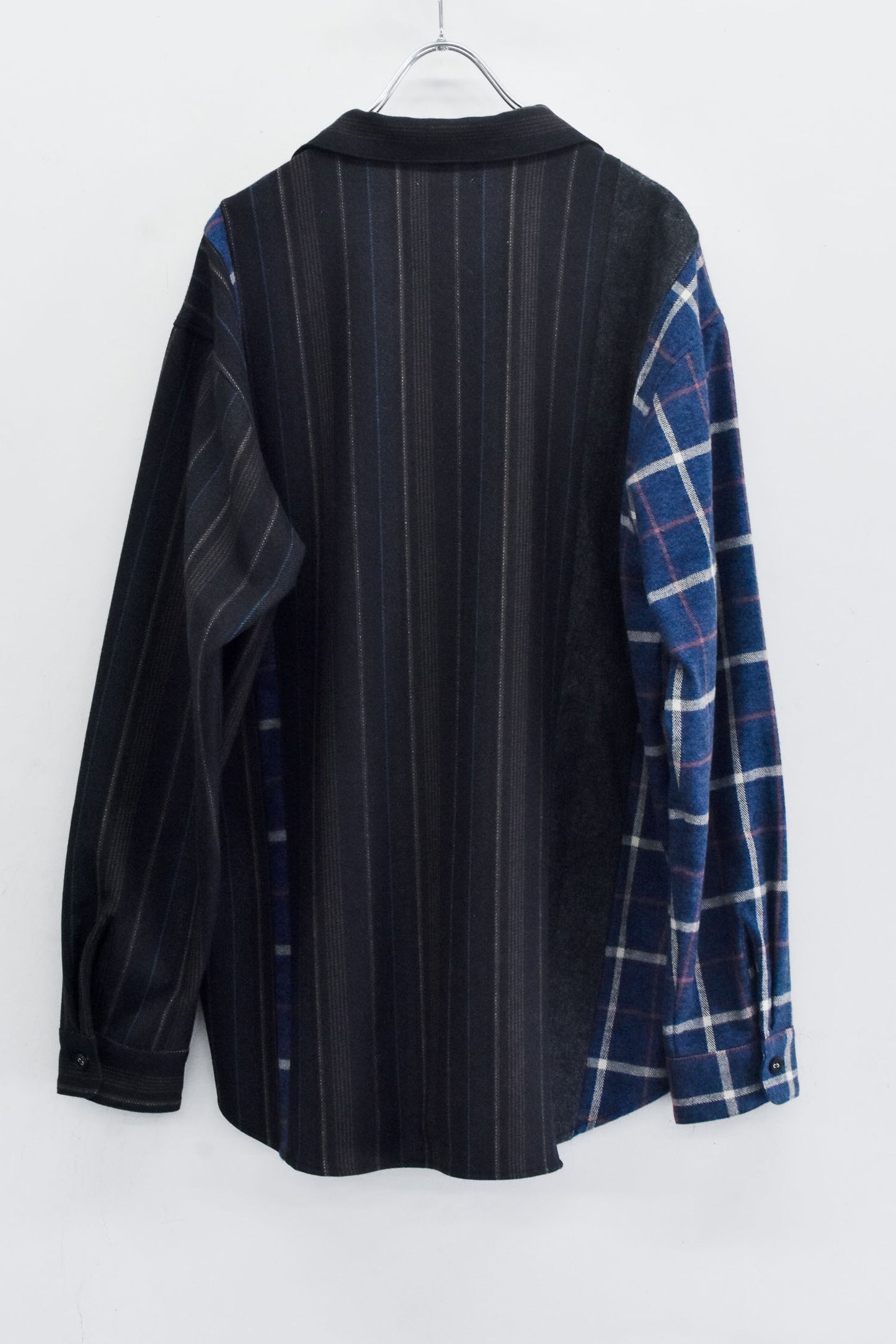 STOF / MIX STRIPE SHIRTS - BLACK