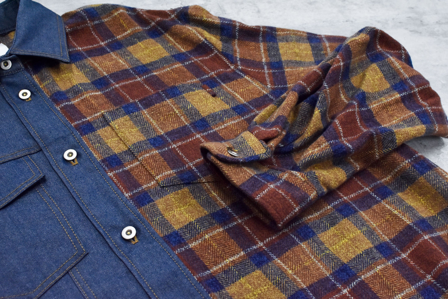 STOF / FUSION SHIRTS - INDIGO