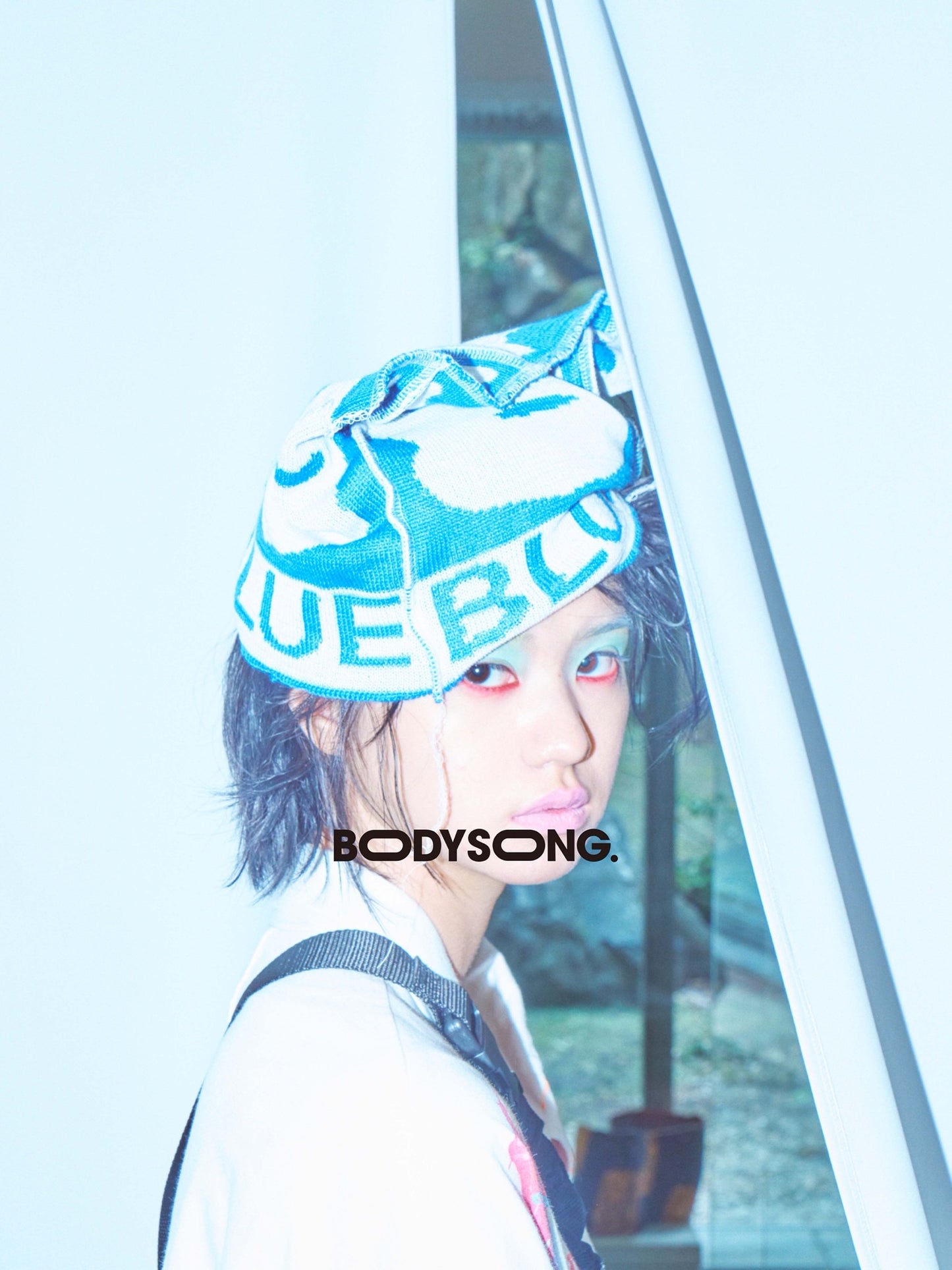 BODYSONG. / 先行予約 KNIT HAT CHARACTERS COLLECTION - BLUE FACE