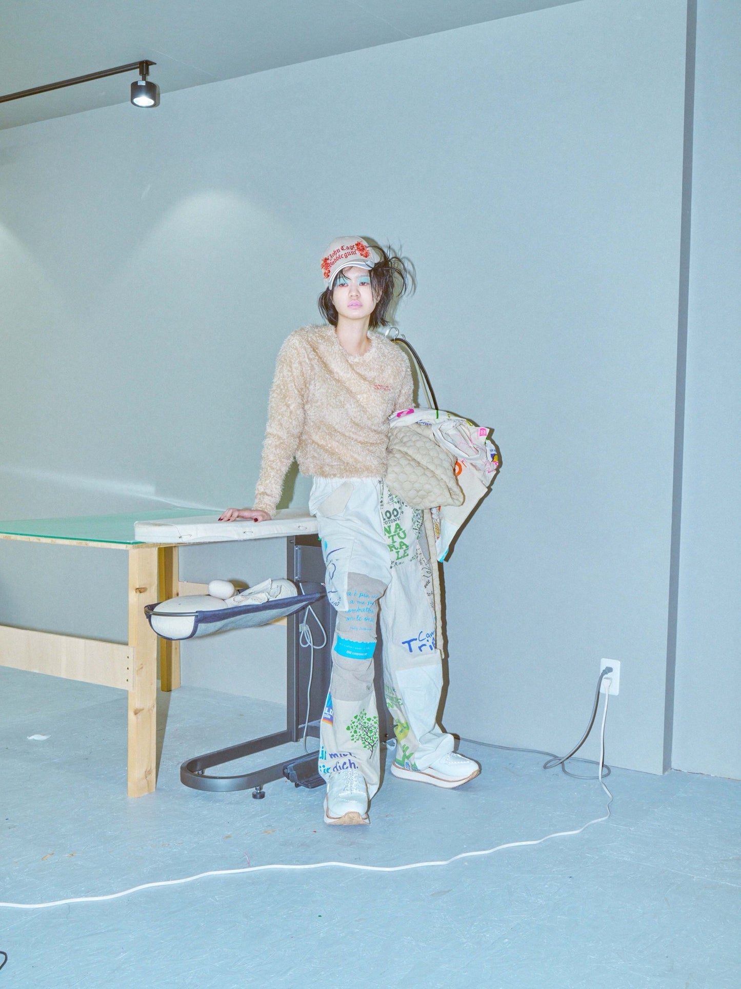BODYSONG. / 先行予約 TAPE TULLE WARHOL/S - BEIGE