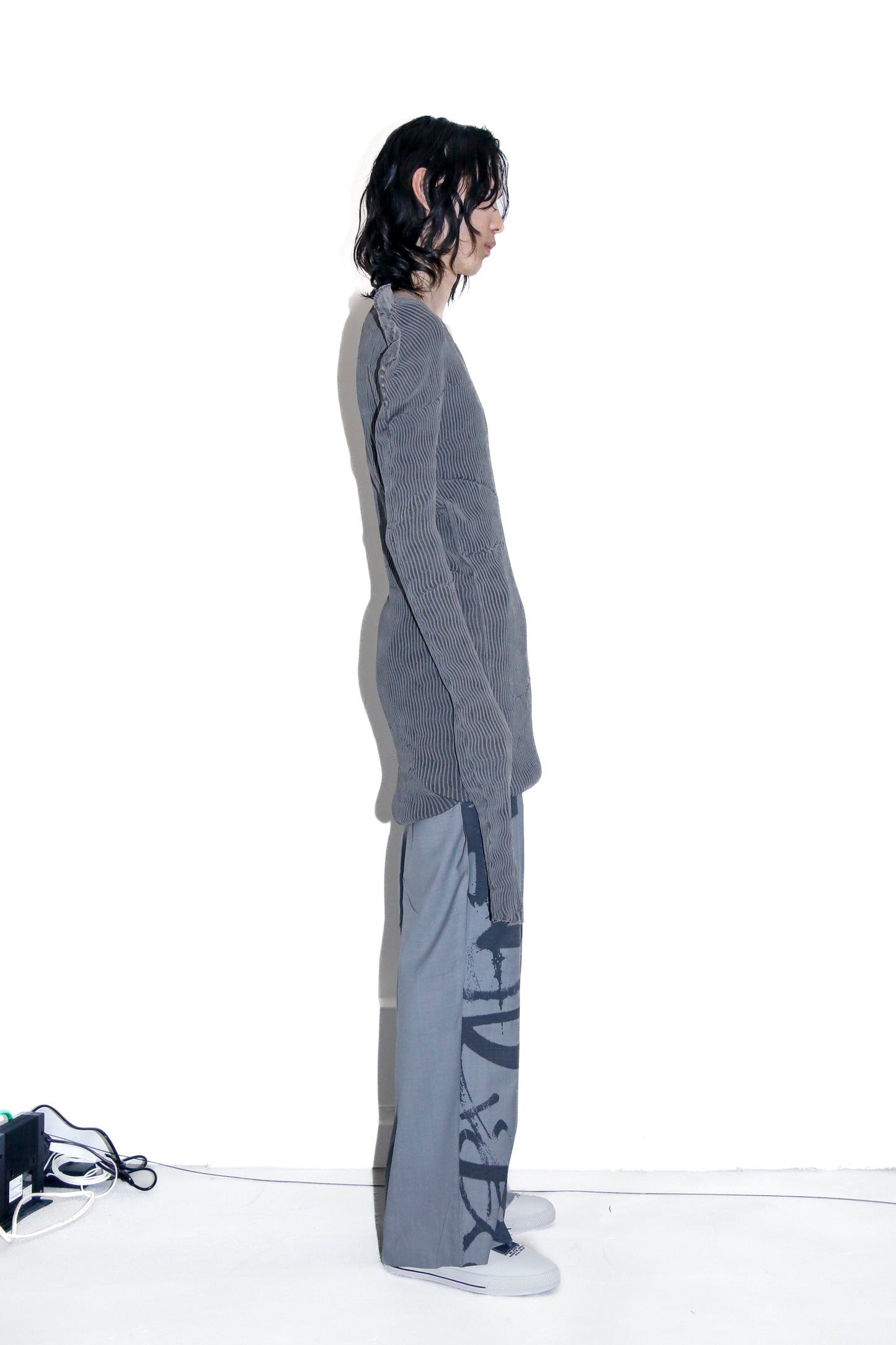 BODYSONG. / 先行予約 1001 SONGS OF EBAY TROUSERS - GREY