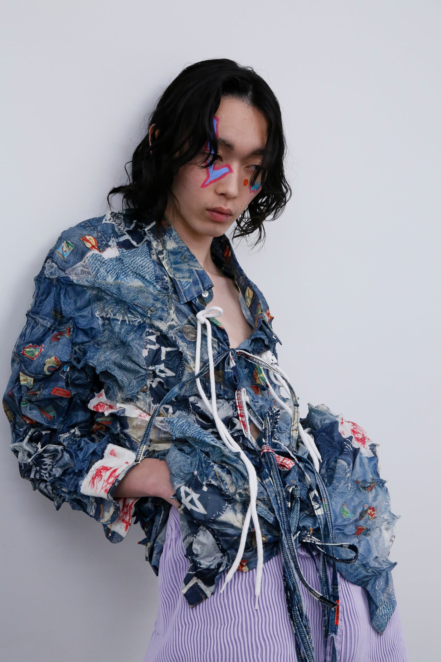 BODYSONG. / 先行予約 ARIMATSU SHIBORI TROMPELOEIL SHJ JUV - BLUE
