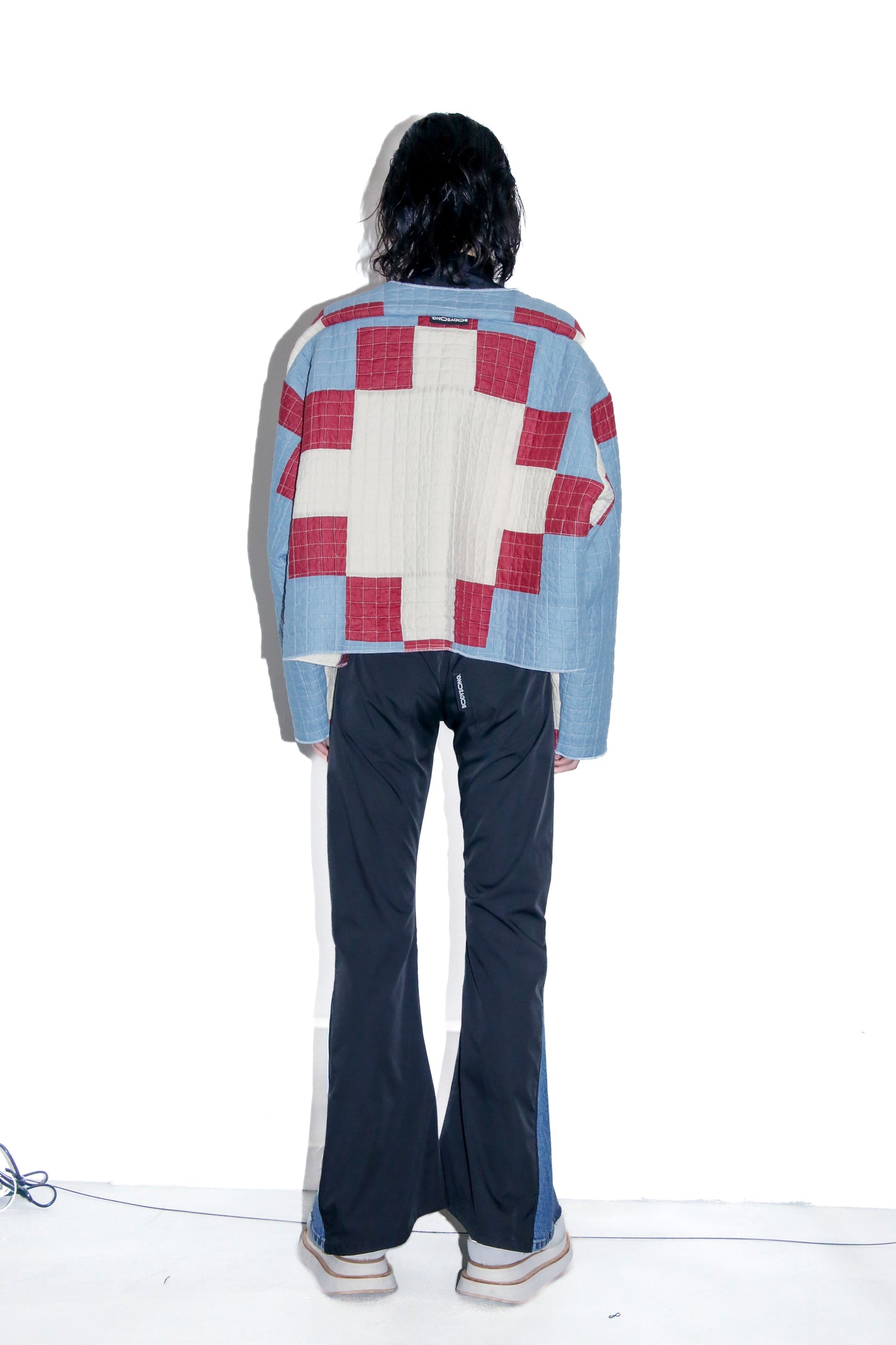 BODYSONG. / 先行予約 PATCHWORK KANTHA EMB QUILTED JACKET - MIX