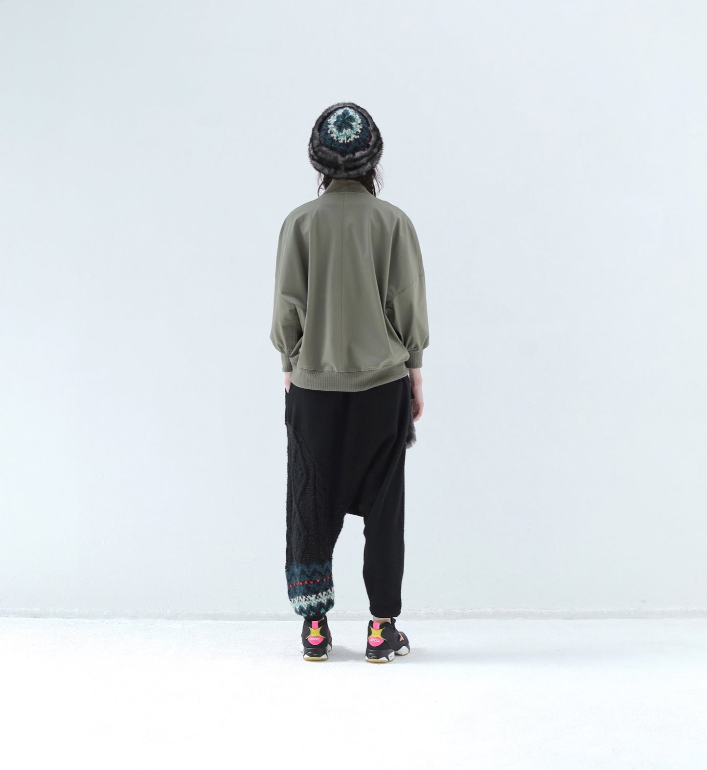 BEDSIDEDRAMA / 先行予約 OOPARTS Mix Relax Pants - BLACK
