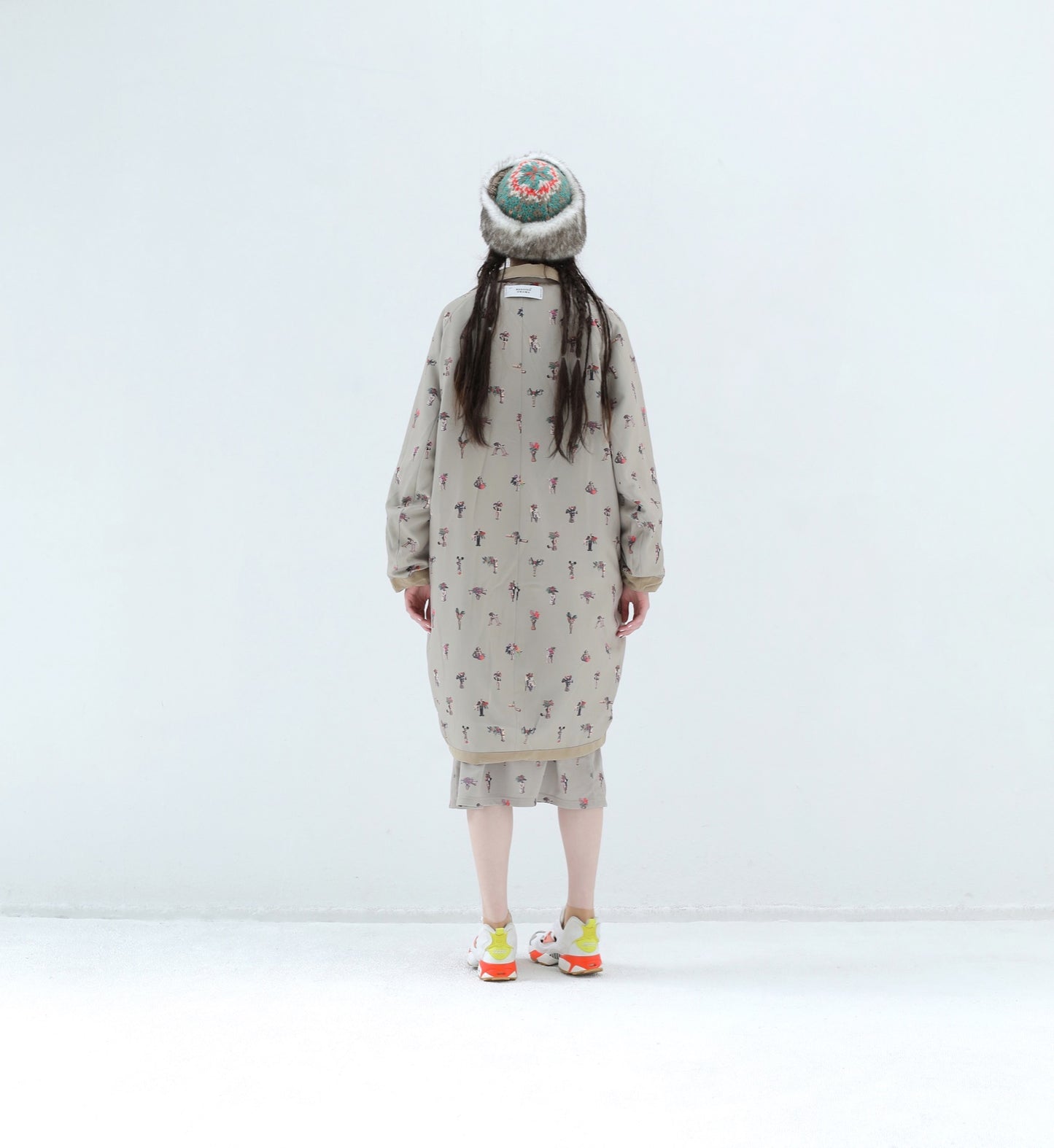 BEDSIDEDRAMA / 先行予約 Star Relic Reversible Coat - BEIGE
