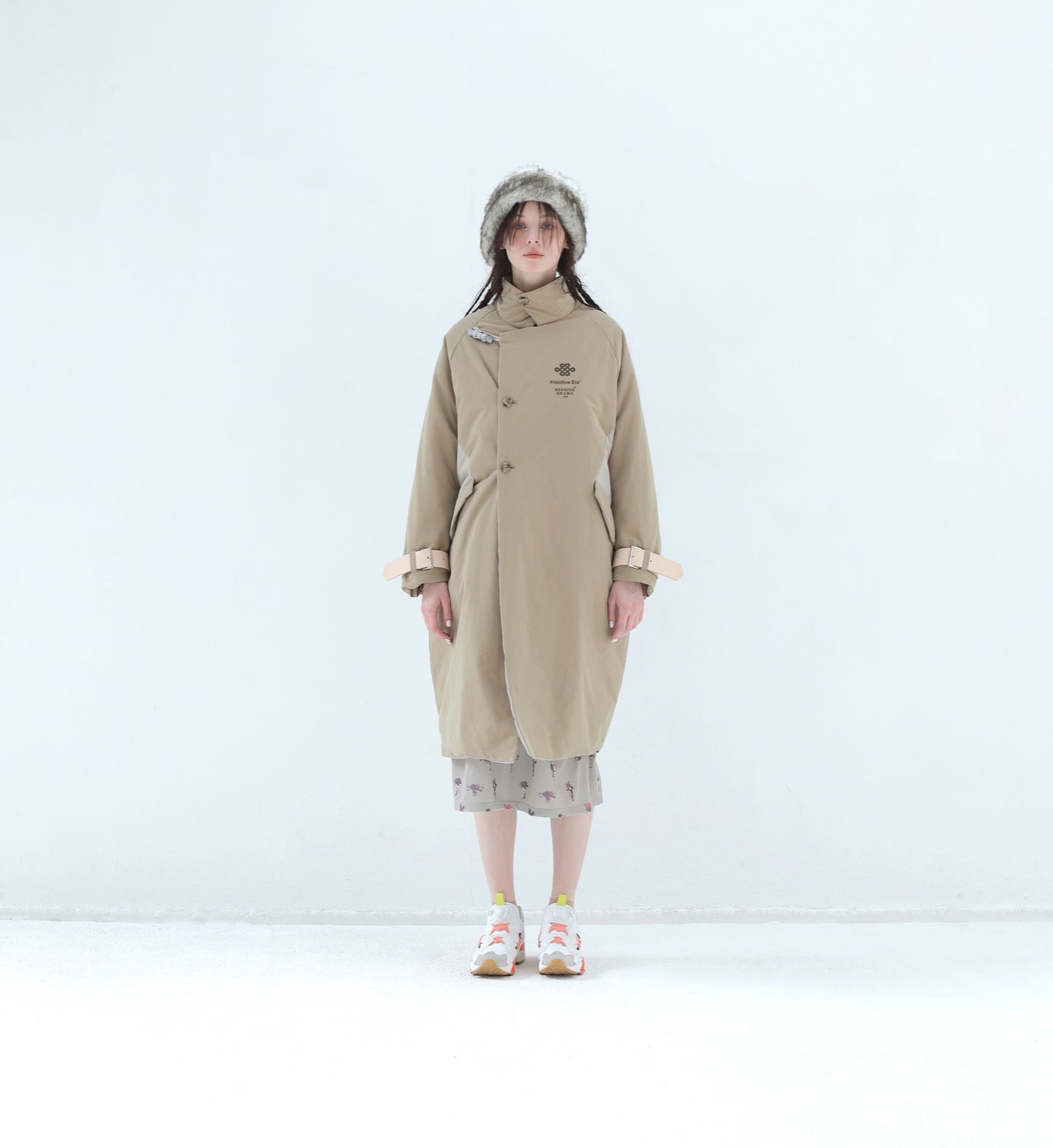 BEDSIDEDRAMA / 先行予約 Star Relic Reversible Coat - BEIGE