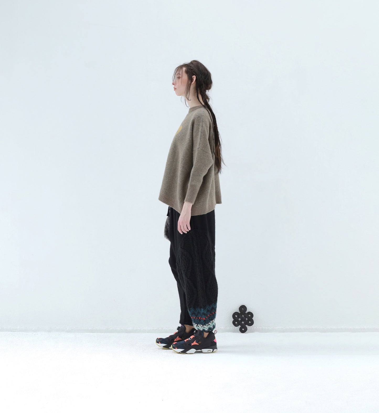 BEDSIDEDRAMA / 先行予約 GOD Only Knows Knit Sweater - MOSS