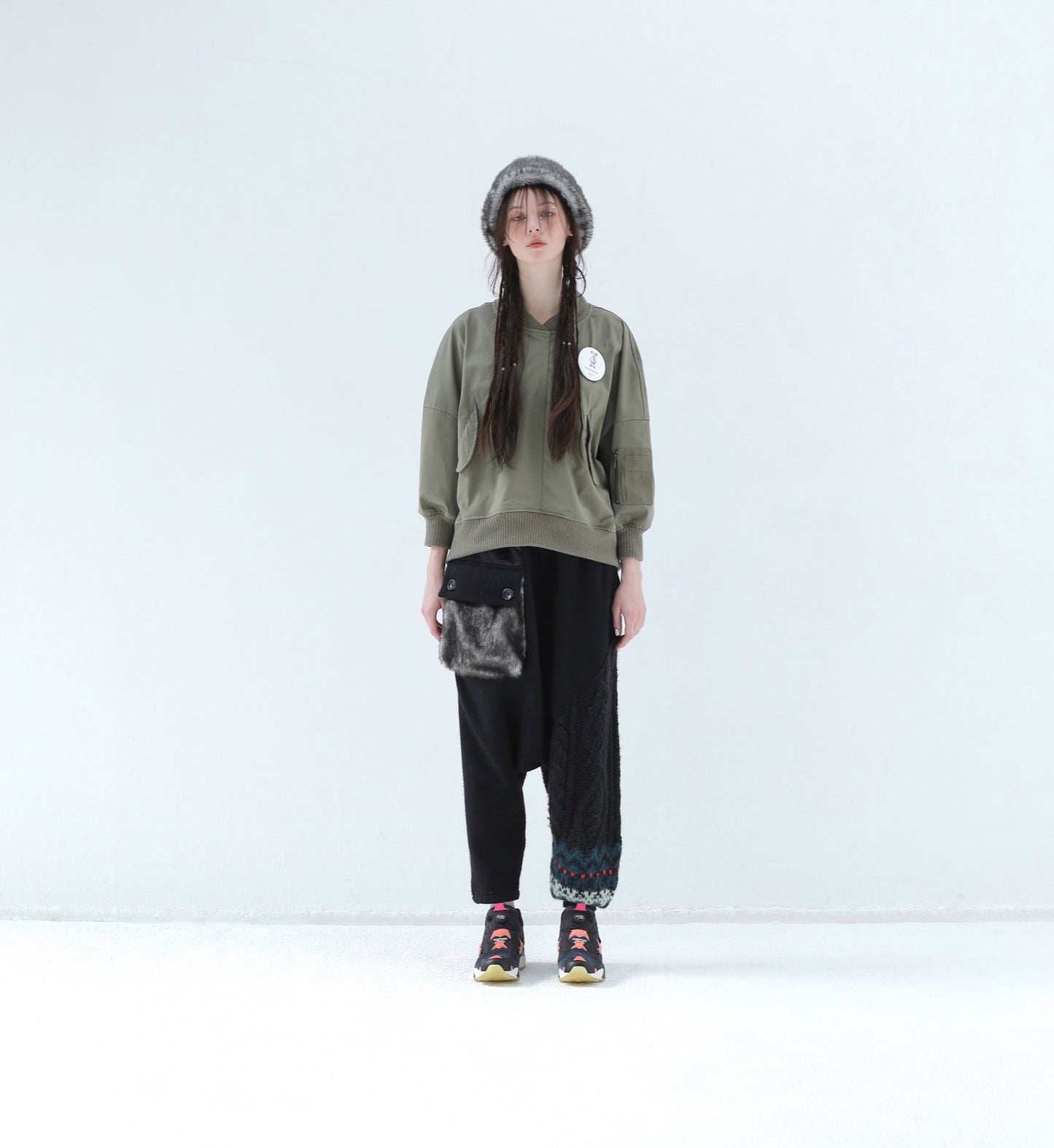 BEDSIDEDRAMA / 先行予約 MA-1 Pullover - KHAKI