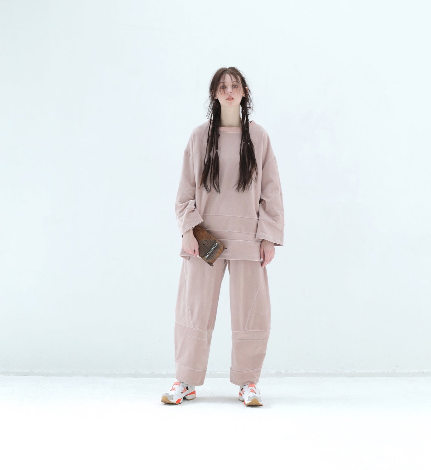 BEDSIDEDRAMA / 先行予約 Pattern Switch Pullover - PINK