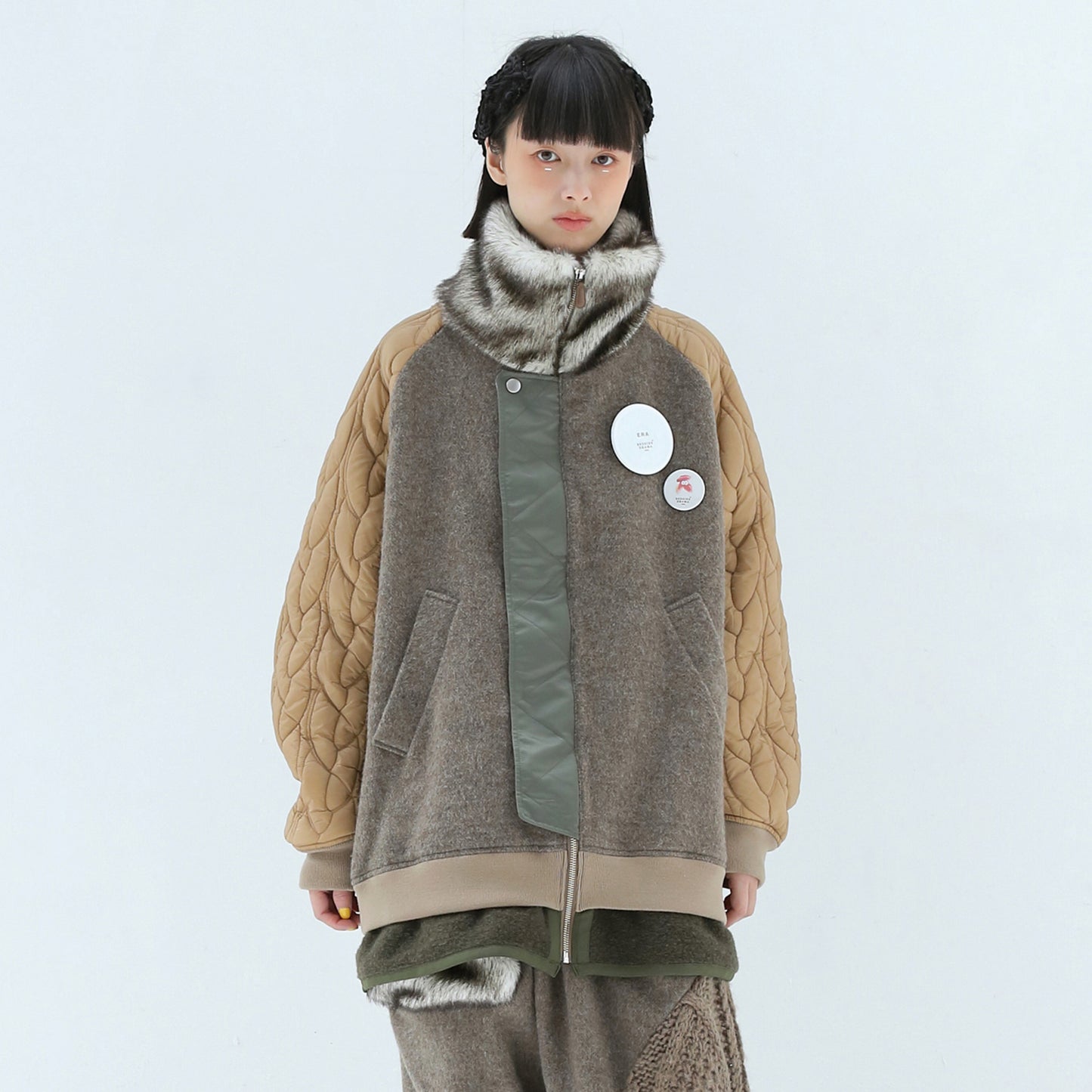 BEDSIDEDRAMA / 先行予約 The Origin Folklore Blouson - BEIGE