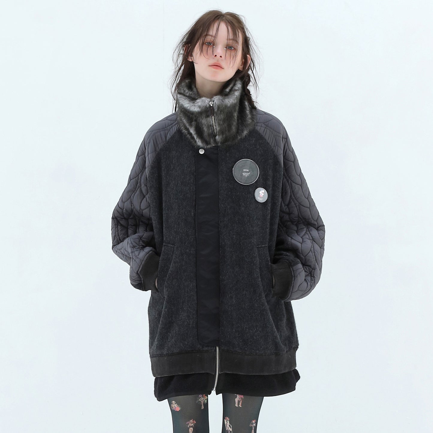 BEDSIDEDRAMA / 先行予約 The Origin Folklore Blouson - BLACK