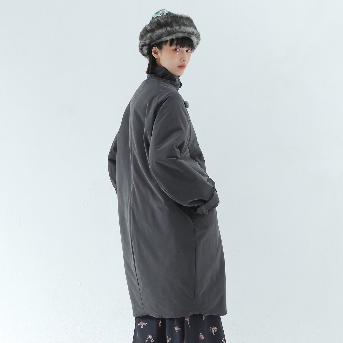 BEDSIDEDRAMA / 先行予約 Star Relic Reversible Coat - BLACK
