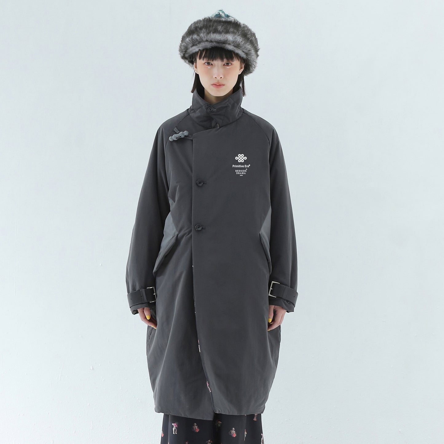 BEDSIDEDRAMA / 先行予約 Star Relic Reversible Coat - BLACK