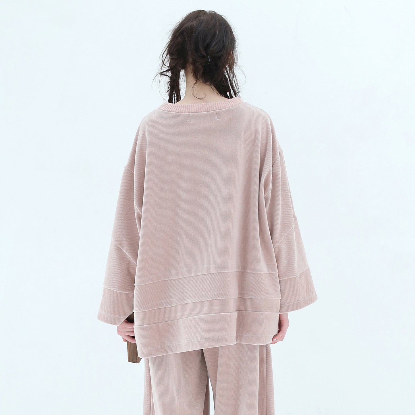 BEDSIDEDRAMA / 先行予約 Pattern Switch Pullover - PINK