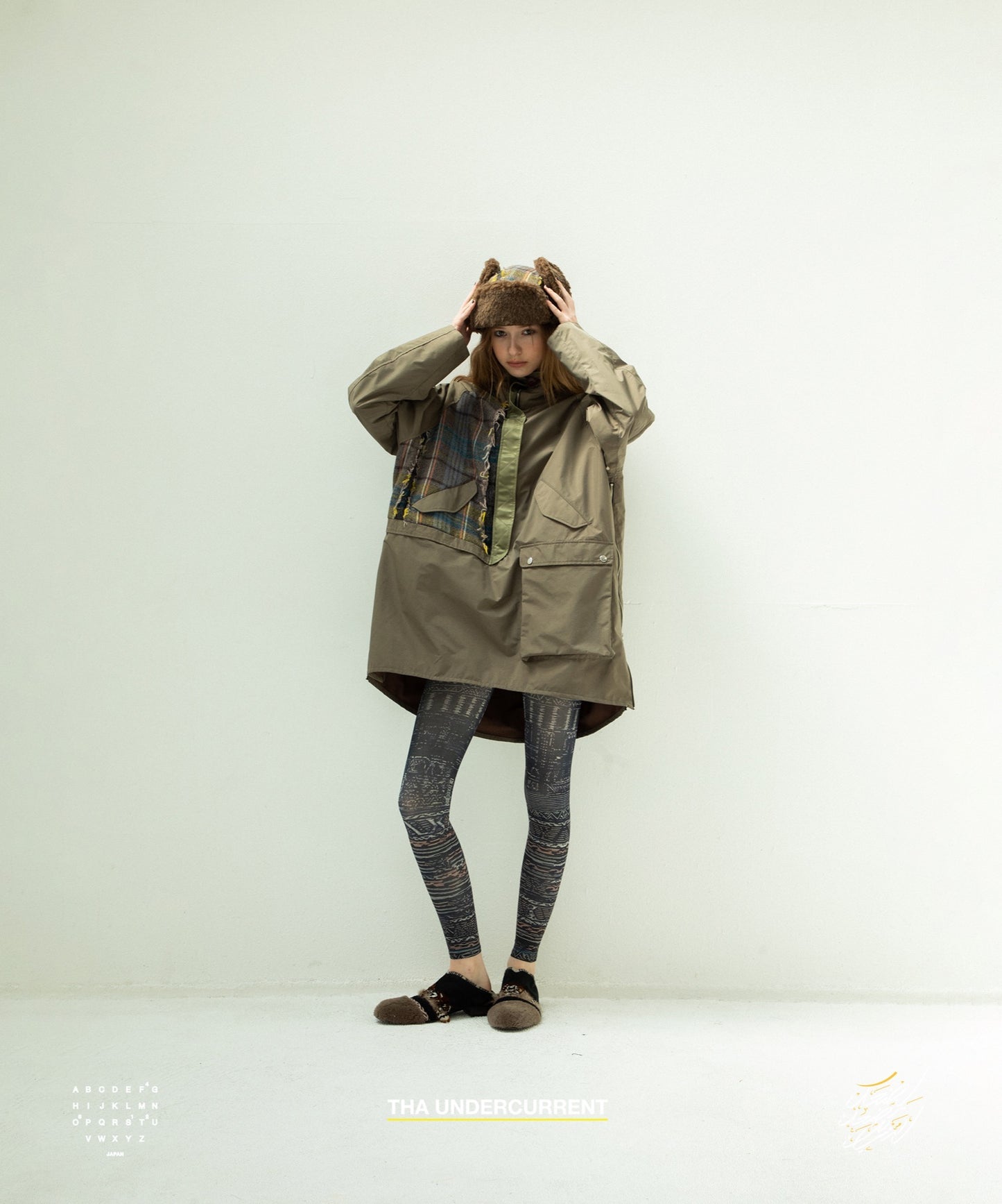 STOF / 先行予約 WOOL MIX PULLOVER COAT - KHAKI