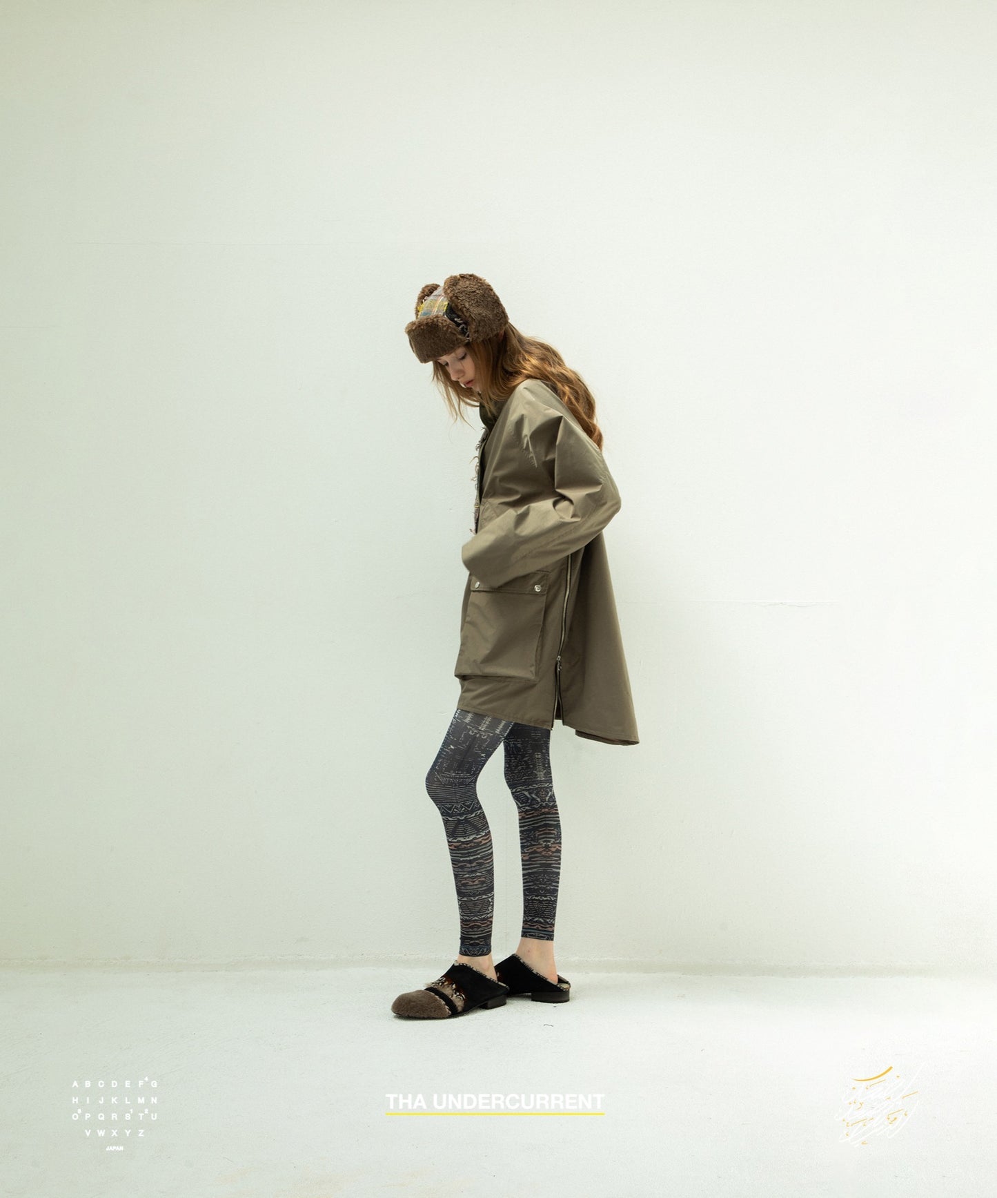 STOF / 先行予約 WOOL MIX PULLOVER COAT - KHAKI