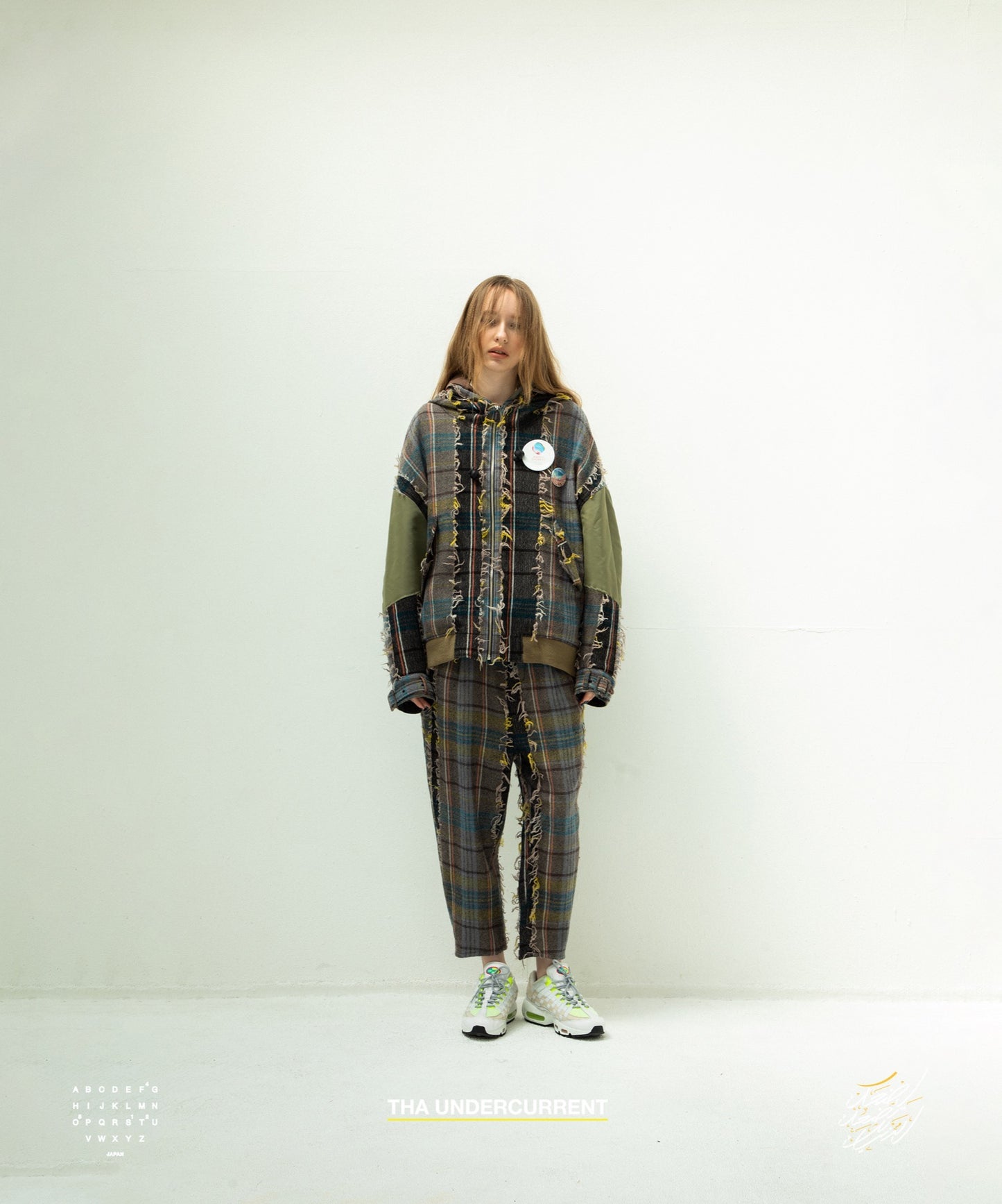 STOF / 先行予約 FRINGE WOOL MIX HOODED BLOUSON - BEIGE