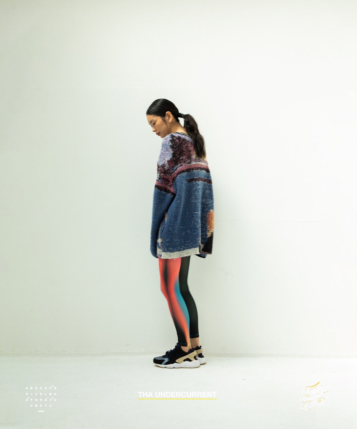STOF / 先行予約 STAR MOHAIR KNIT SWEATER - BLUE