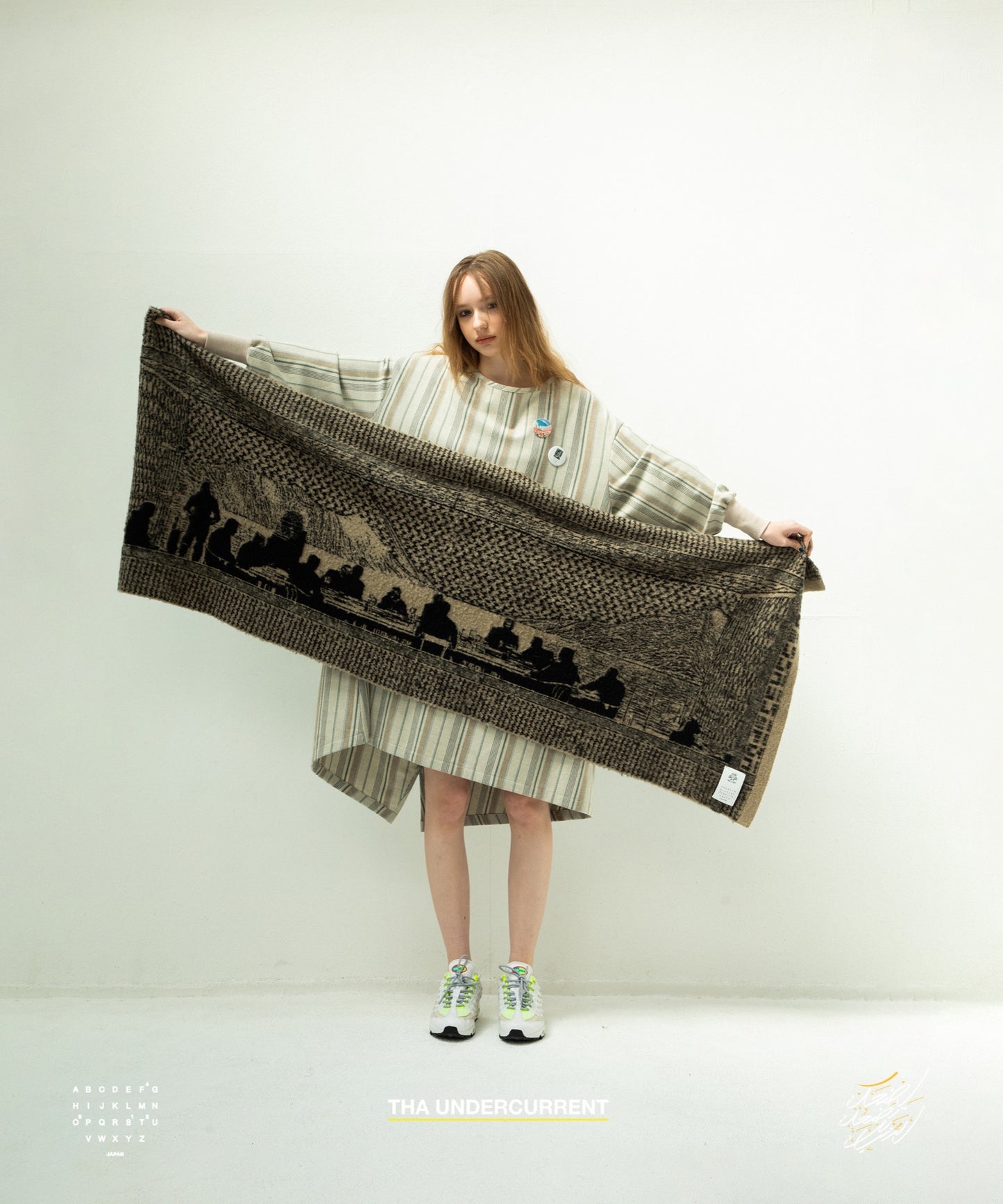STOF / 先行予約 STAR SCHMUG STOLE - BLACK