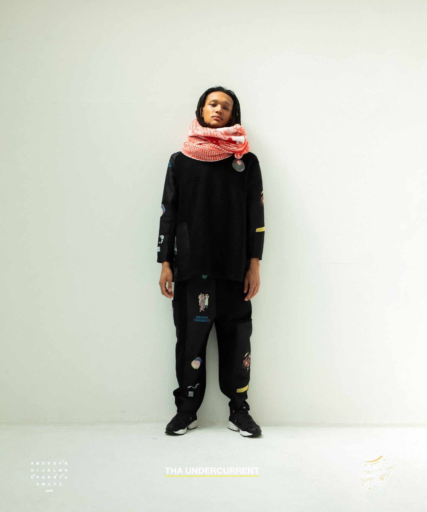 STOF / 先行予約 STAR SCHMUG STOLE - RED