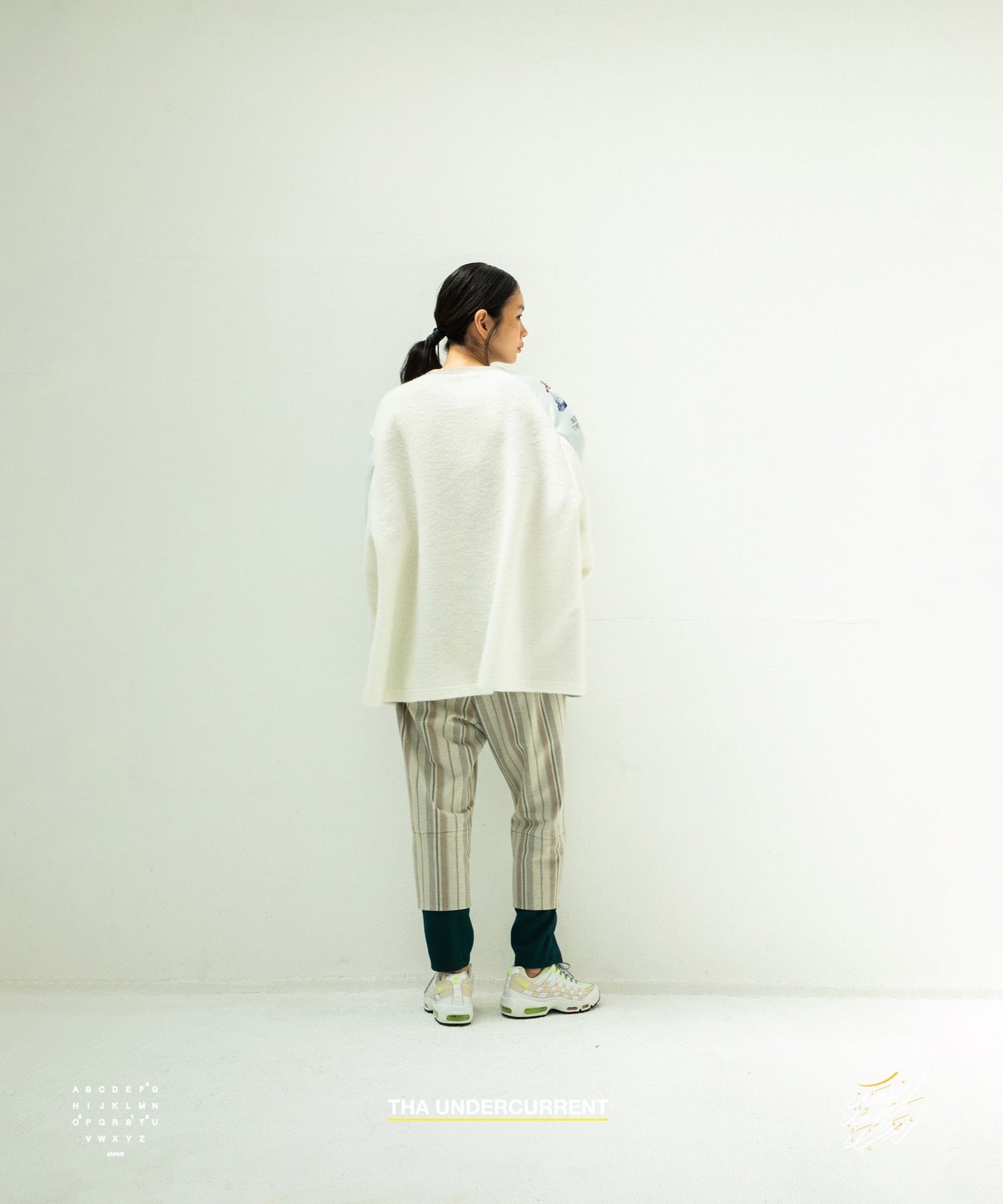 STOF / 先行予約 FLAGMENTS MIX PULLOVER - WHITE