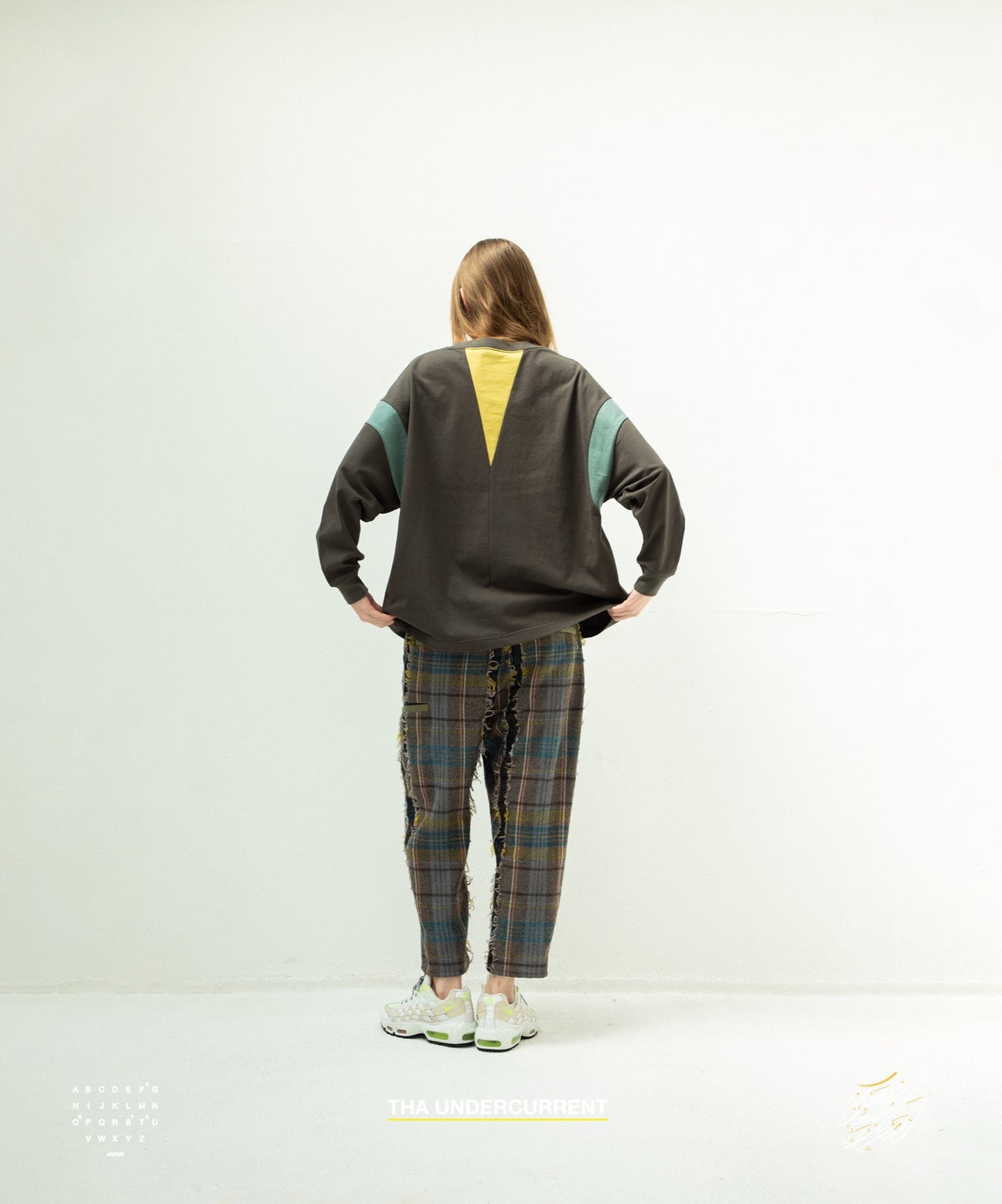 STOF / 先行予約 COLOR MIX RELAX TEE- CHACOAL