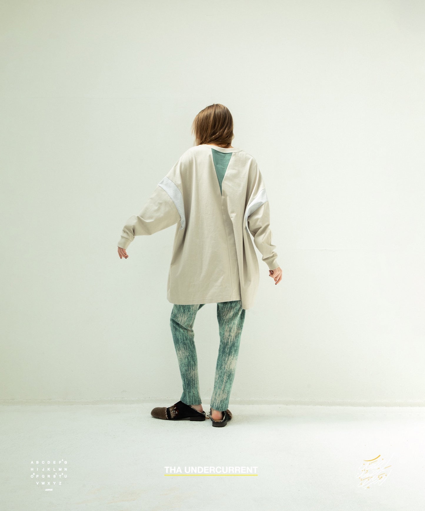 STOF / 先行予約 COLOR MIX RELAX TEE - G.BEIGE