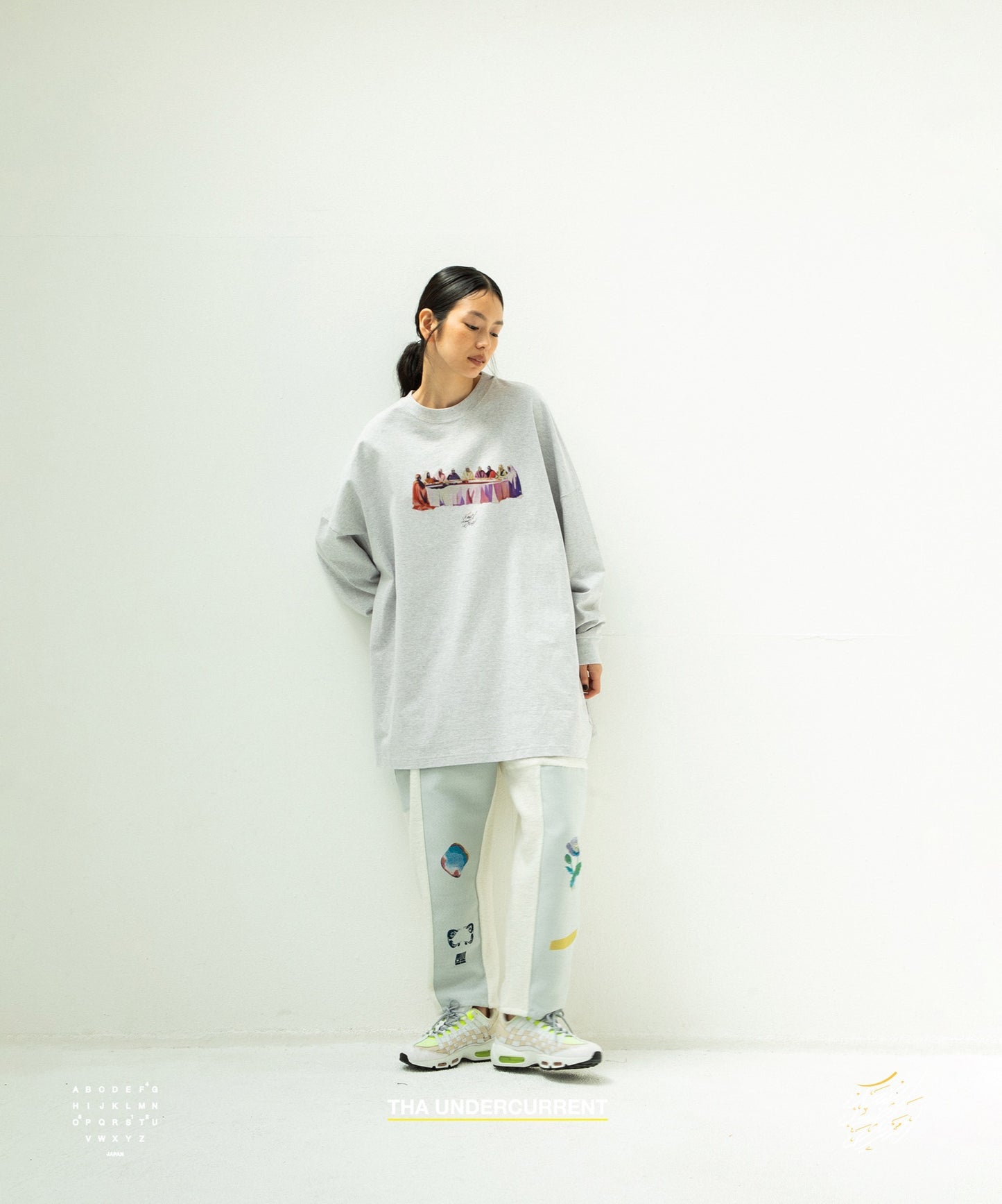 STOF / 先行予約 GALAXY DIALOGUE L/S T-SHIRT - OATMEAL