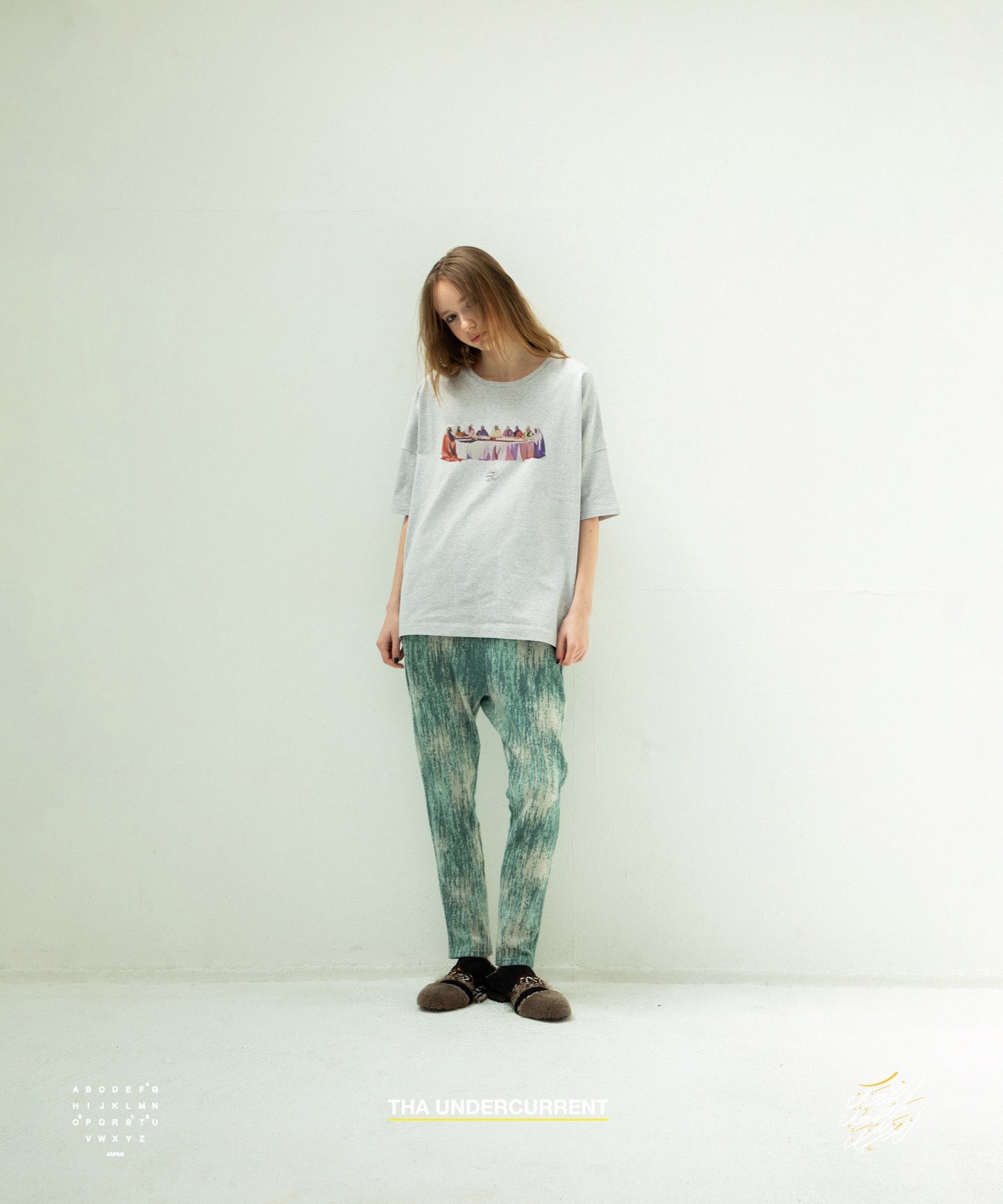 STOF / 先行予約 GALAXY DIALOGUE T-SHIRT - OATMEAL