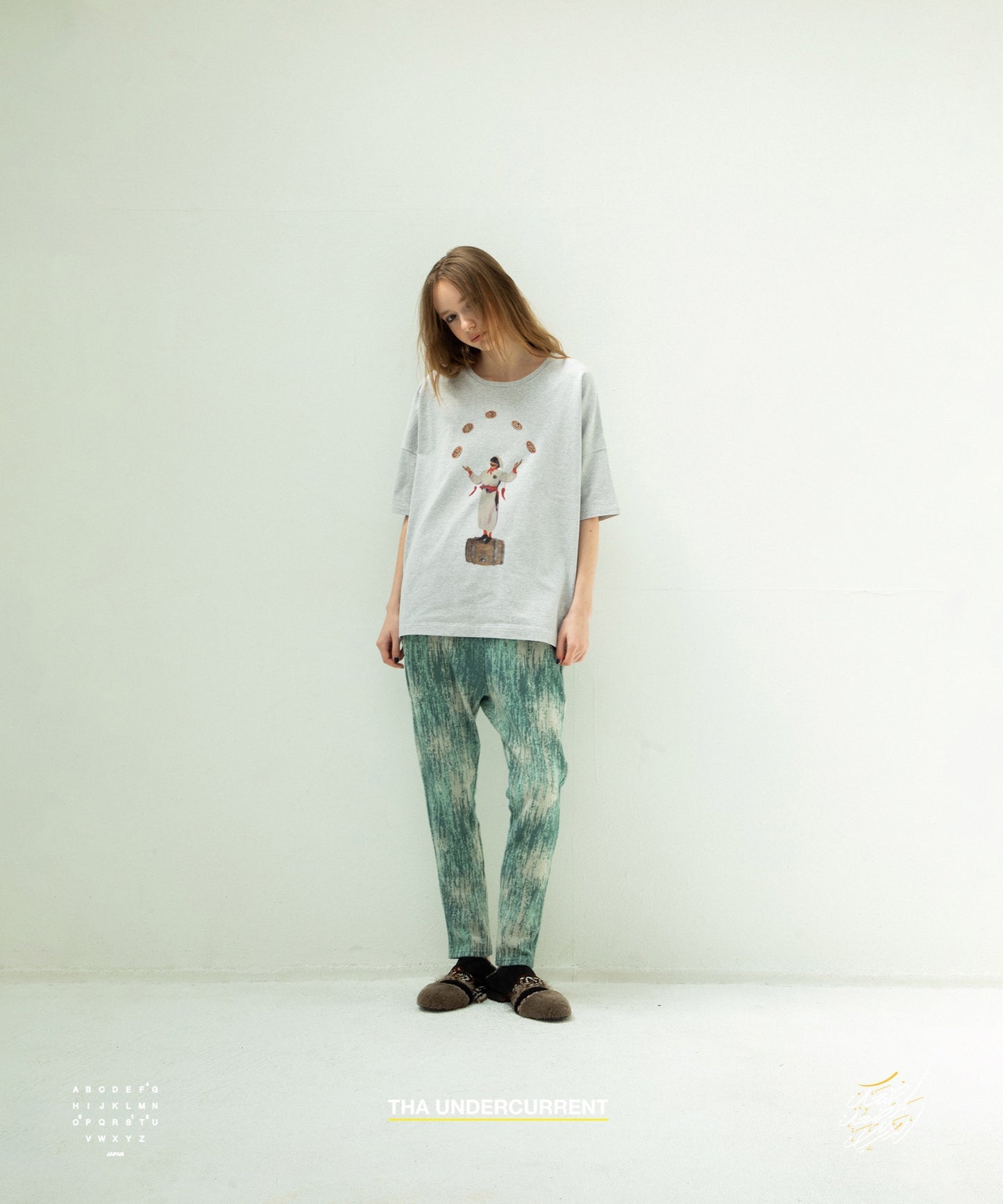 STOF / 先行予約 PIZZA OF LIFE T-SHIRT - OATMEAL