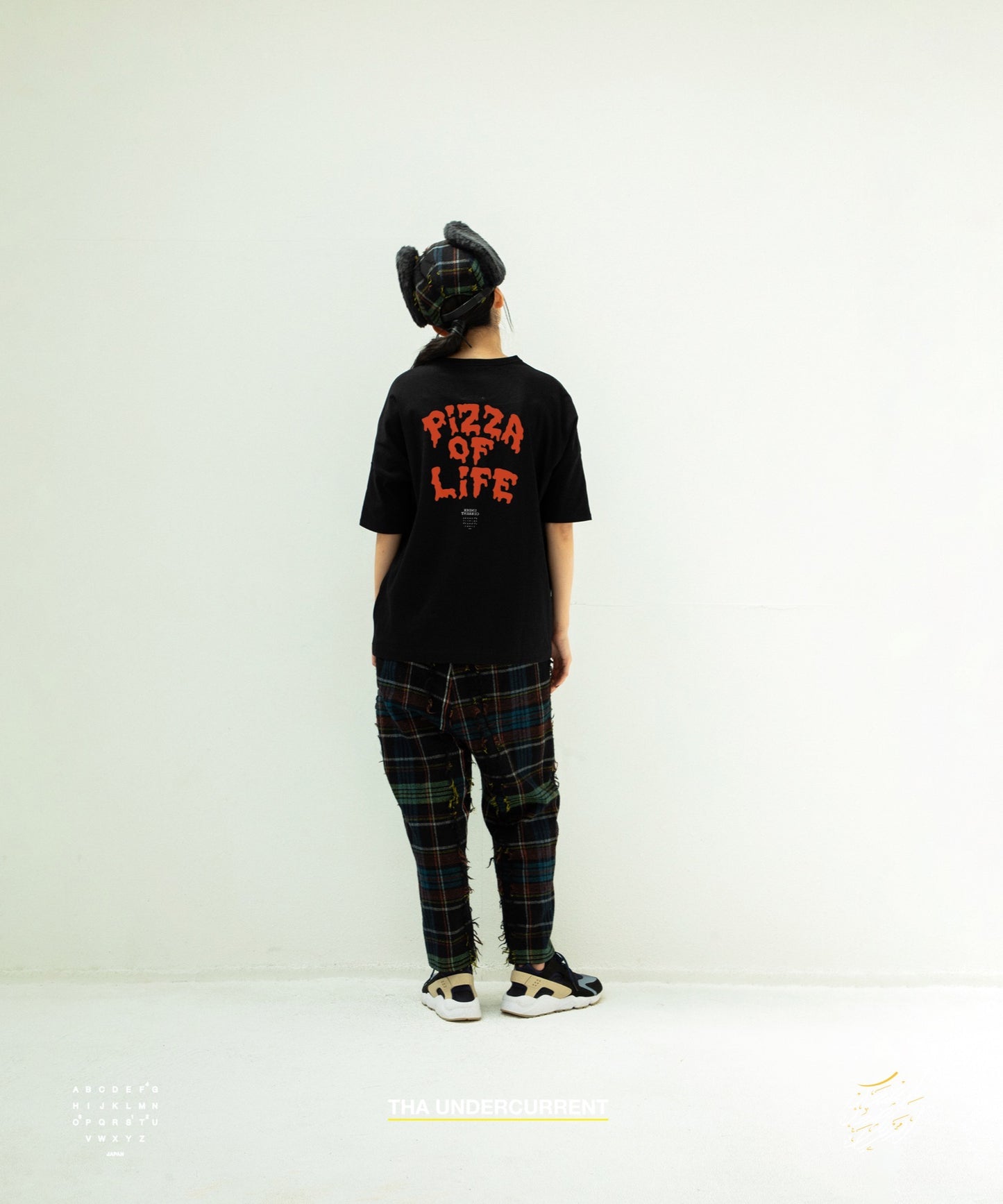 STOF / 先行予約 PIZZA OF LIFE T-SHIRT - BLACK