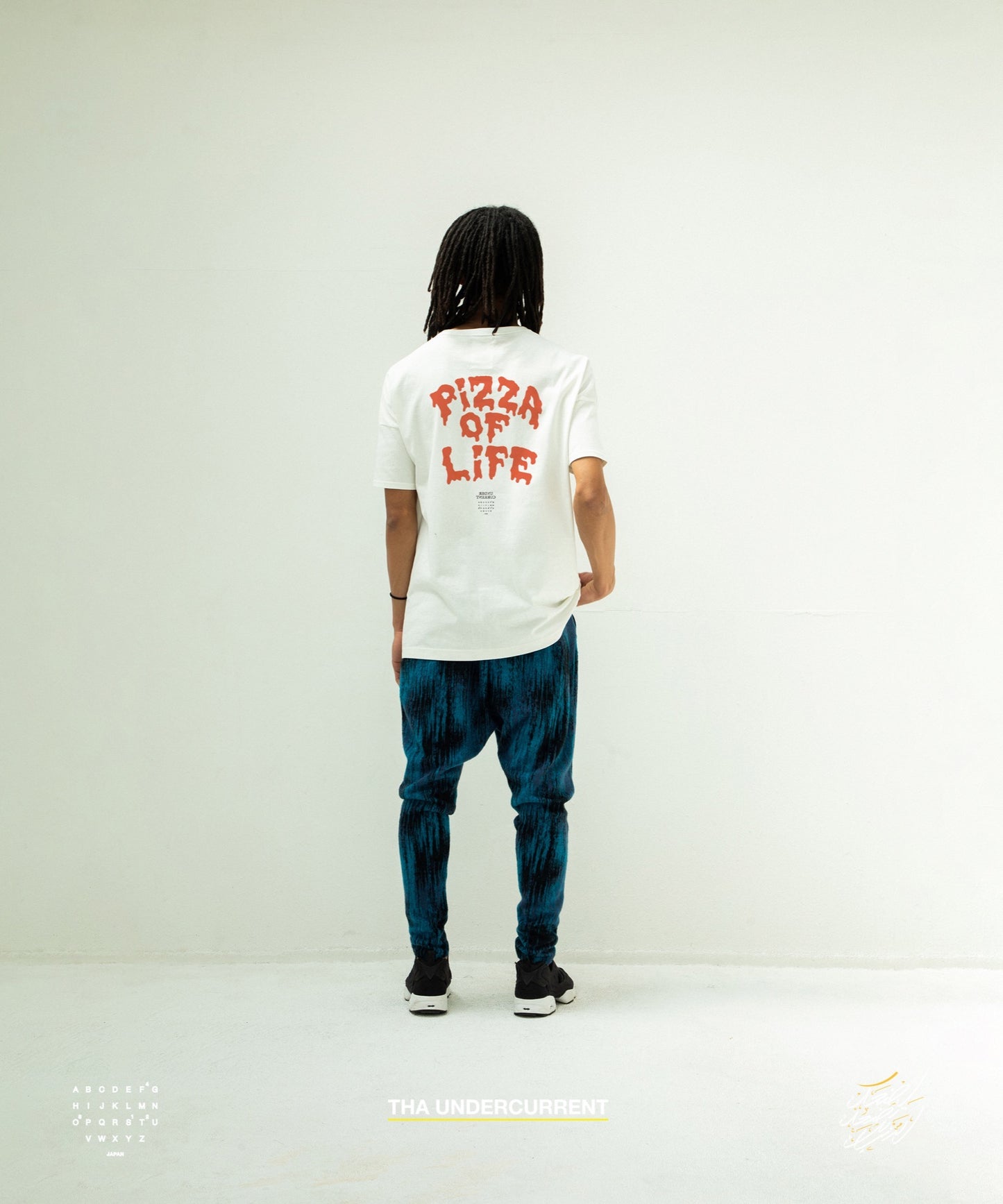 STOF / 先行予約 PIZZA OF LIFE T-SHIRT - WHITE