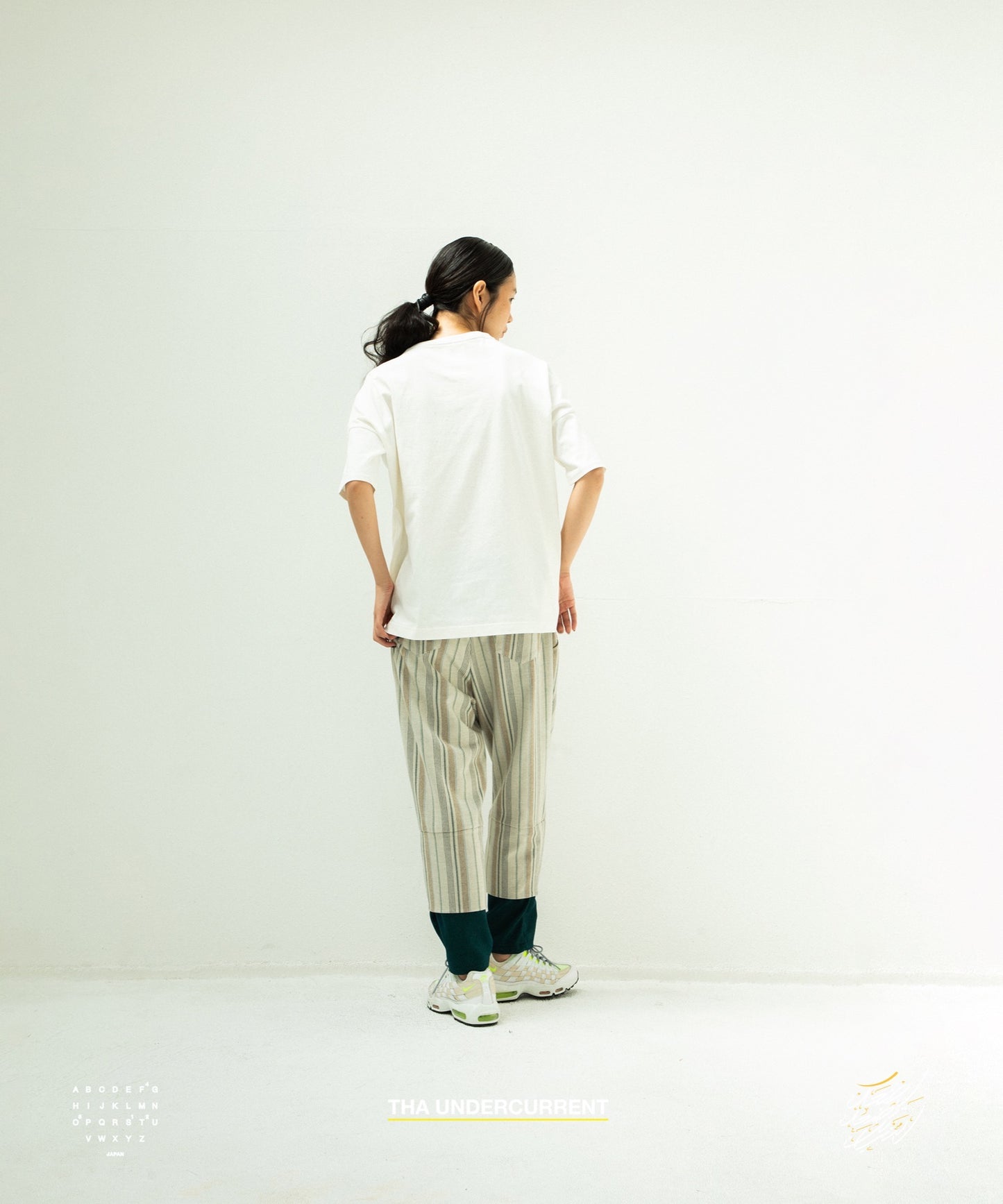STOF / 先行予約 ECONOMY EMBROI T-SHIRT - WHITE