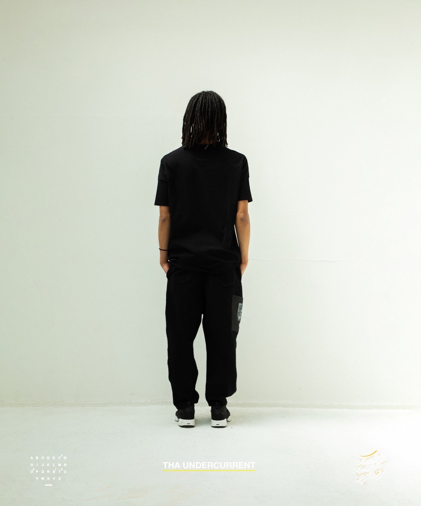 STOF / 先行予約 ECONOMY EMBROI T-SHIRT - BLACK