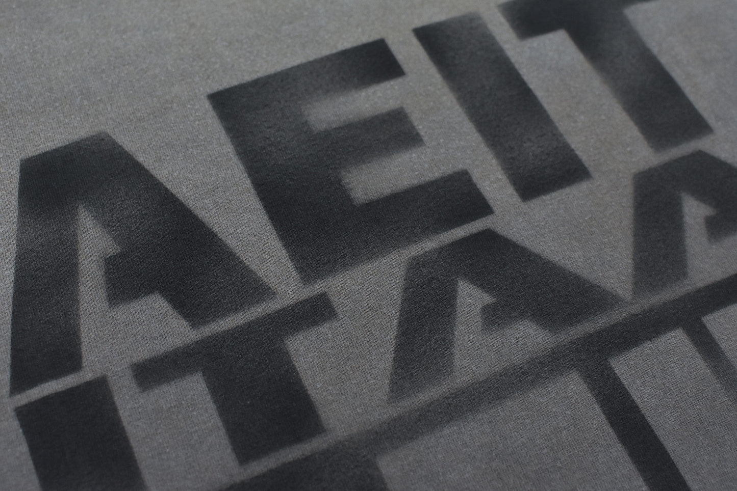 THE JEAN PIERRE / Pigmentdye AEIT Tee - DARK CHOCO